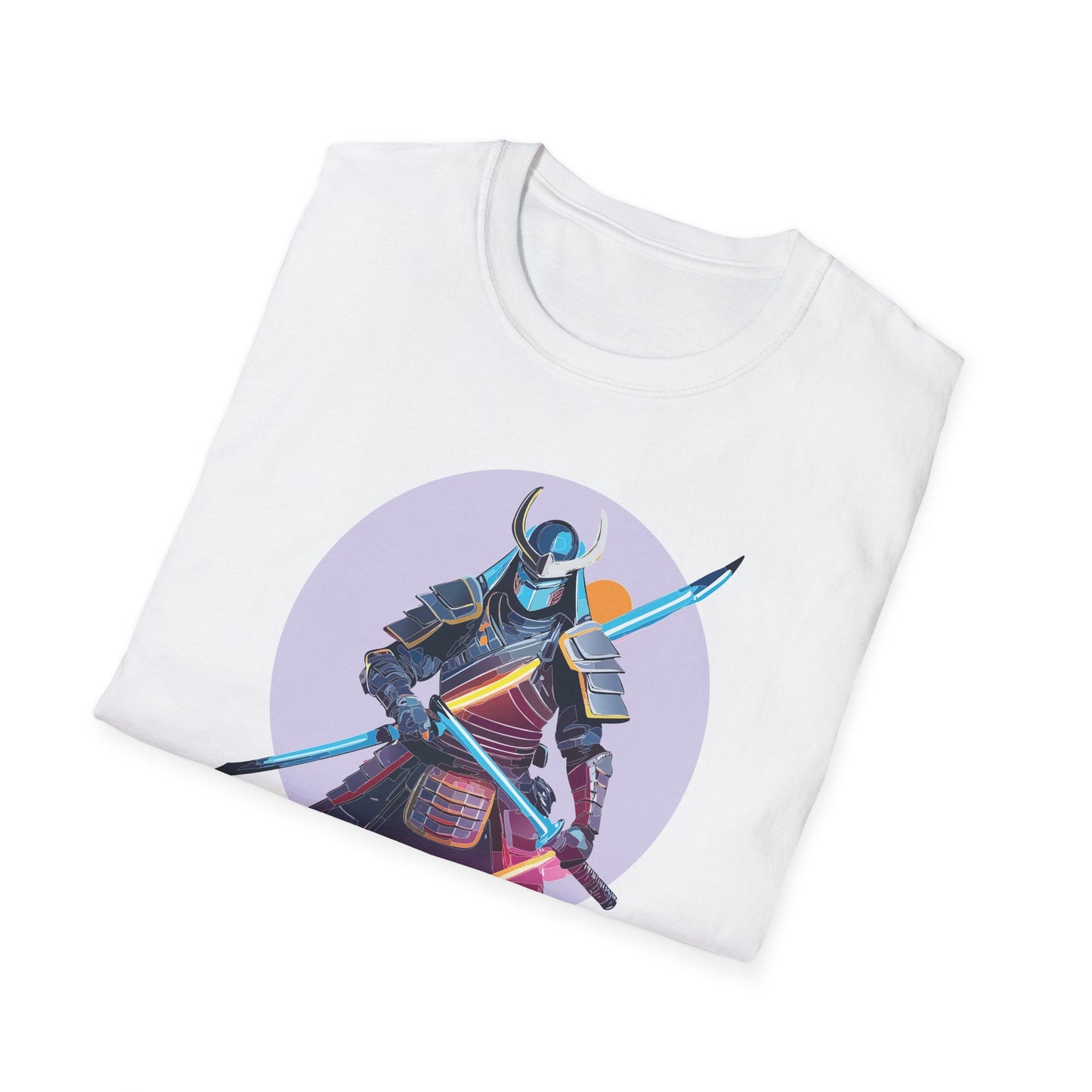 Samurai Shirt Unisex Gildan Softstyle Tee 100 Percent Cotton Lightweight Comfort