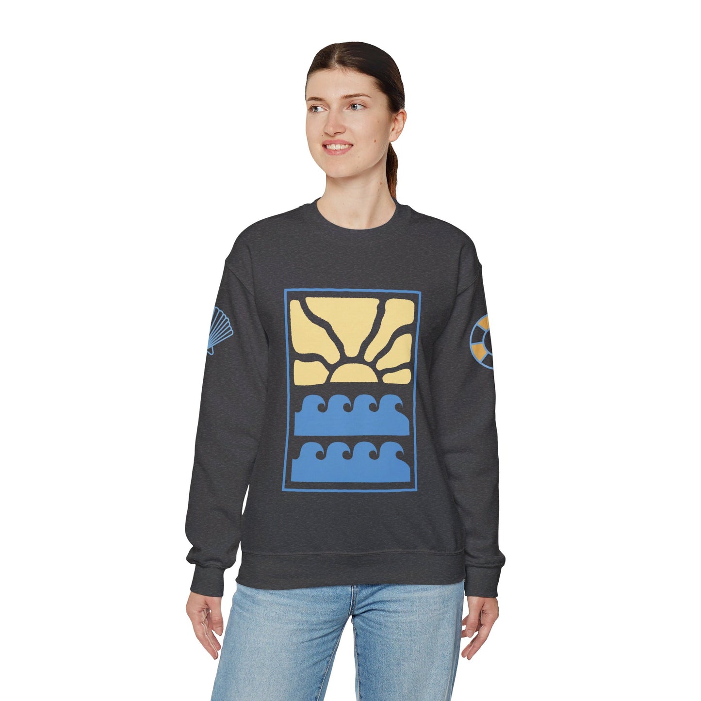 Unisex Heavy Blend Sweatshirt - Beach