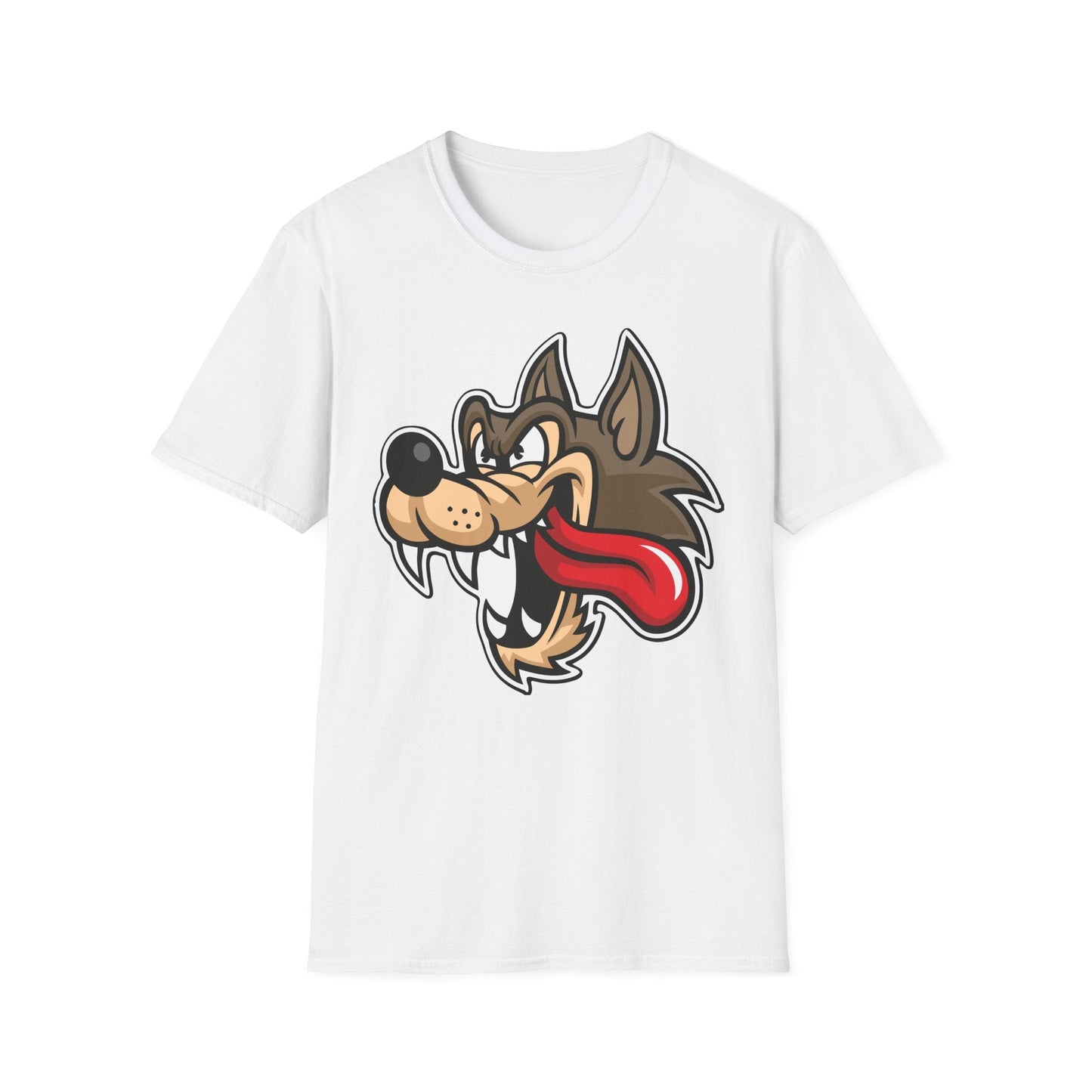 Cartoon T Shirt Animation Tee Unisex Funny Tee Gildan Softstyle 64000 100 Percent Cotton