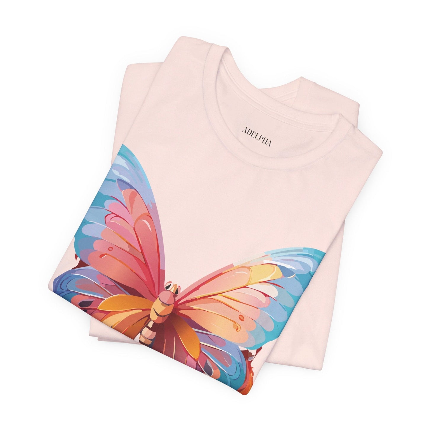 Butterfly Graphic Tee By Adelpha Unisex Short Sleeve Jersey Shirt