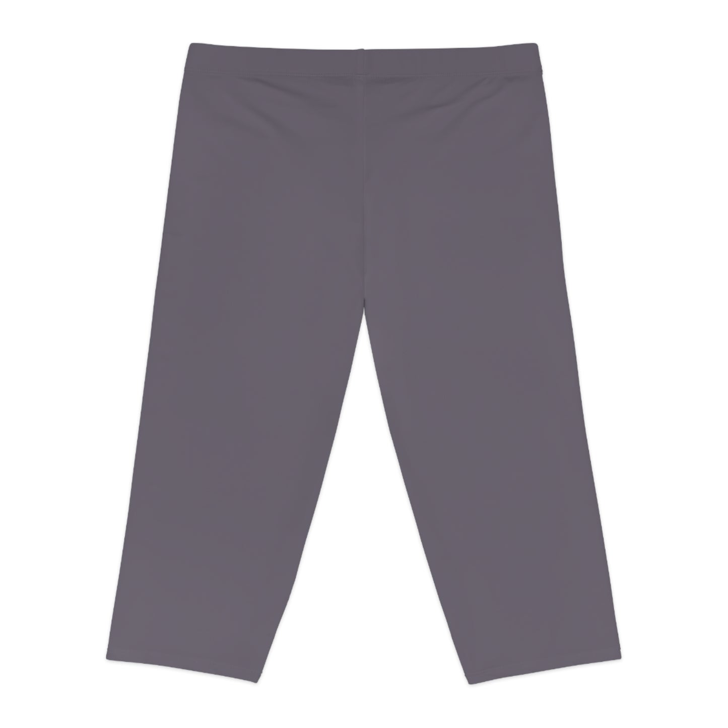 Purple Color Capri Leggings, Purple Capri Leggings 7