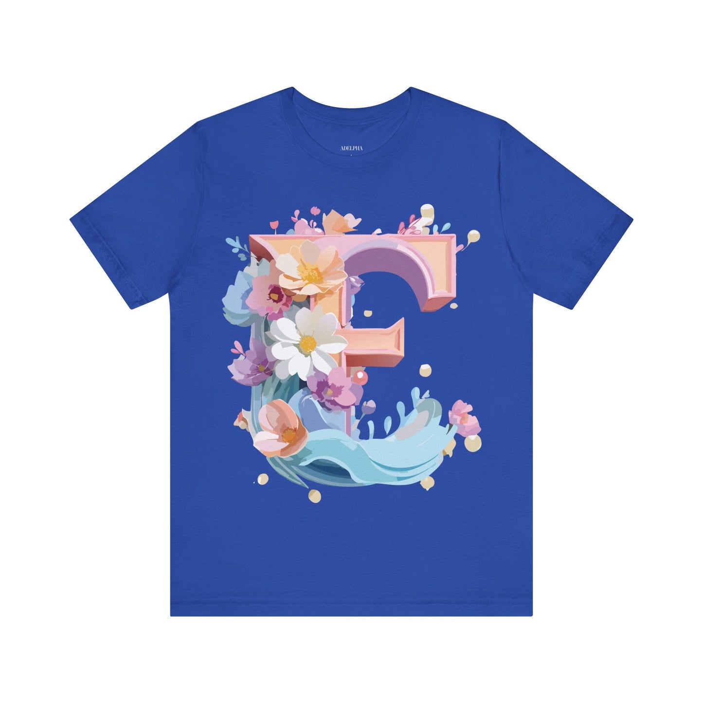 Unisex Letter E Graphic T Shirt By Adelpha Vintage Inspired Artwork Tee For Everyday Wear