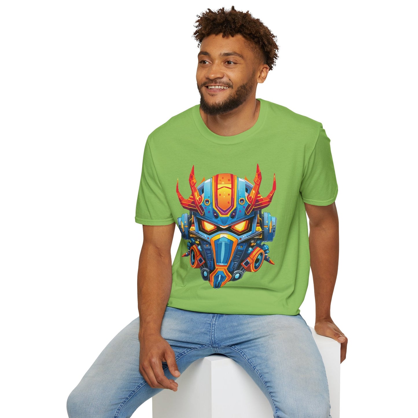 Cyborg Tee Unisex Robot And Terminator Shirt Gildan Softstyle 64000 Ring Spun Cotton