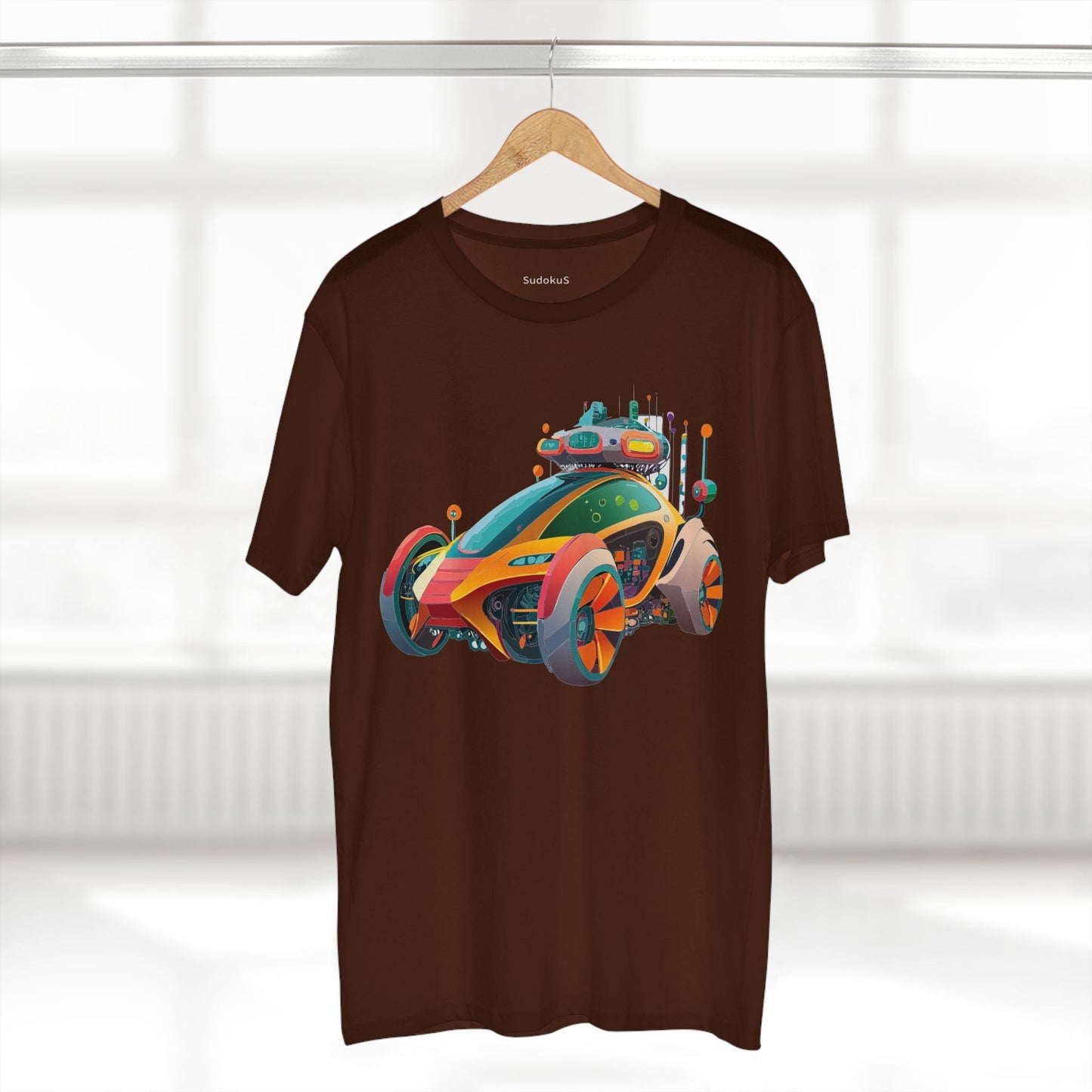 Car Graphic Unisex 100 Cotton Staple Tee 24