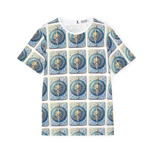 22-Card Deck Graphic T-Shirt, Art Design Poly Shirt, All Over Print Graphic Tee, Playing Cards T-Shirt, Playing Cards Tees