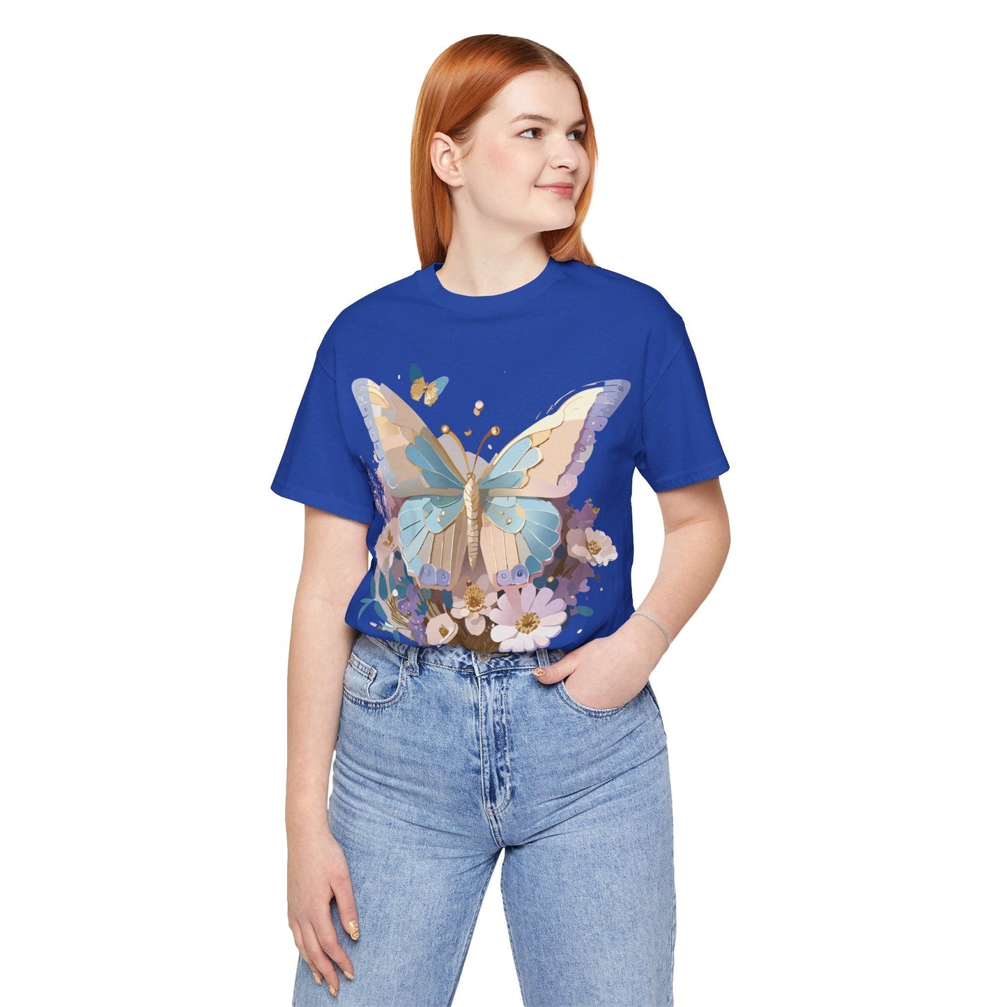 Adelpha Butterfly Graphic Tee Unisex Jersey Short Sleeve Shirt