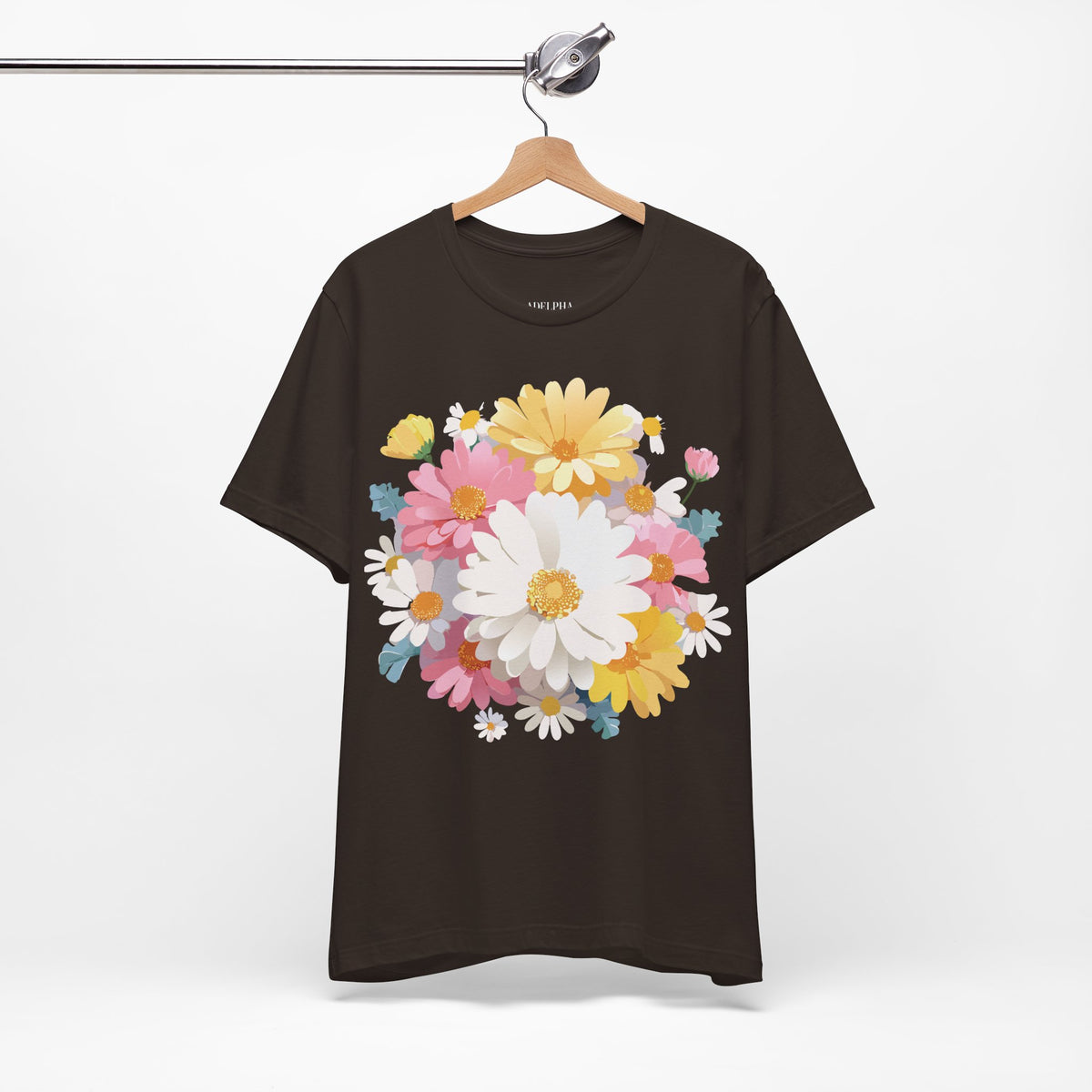 Floral Graphic Tee Shirt - Bella+Canvas Unisex 100 Cotton 33
