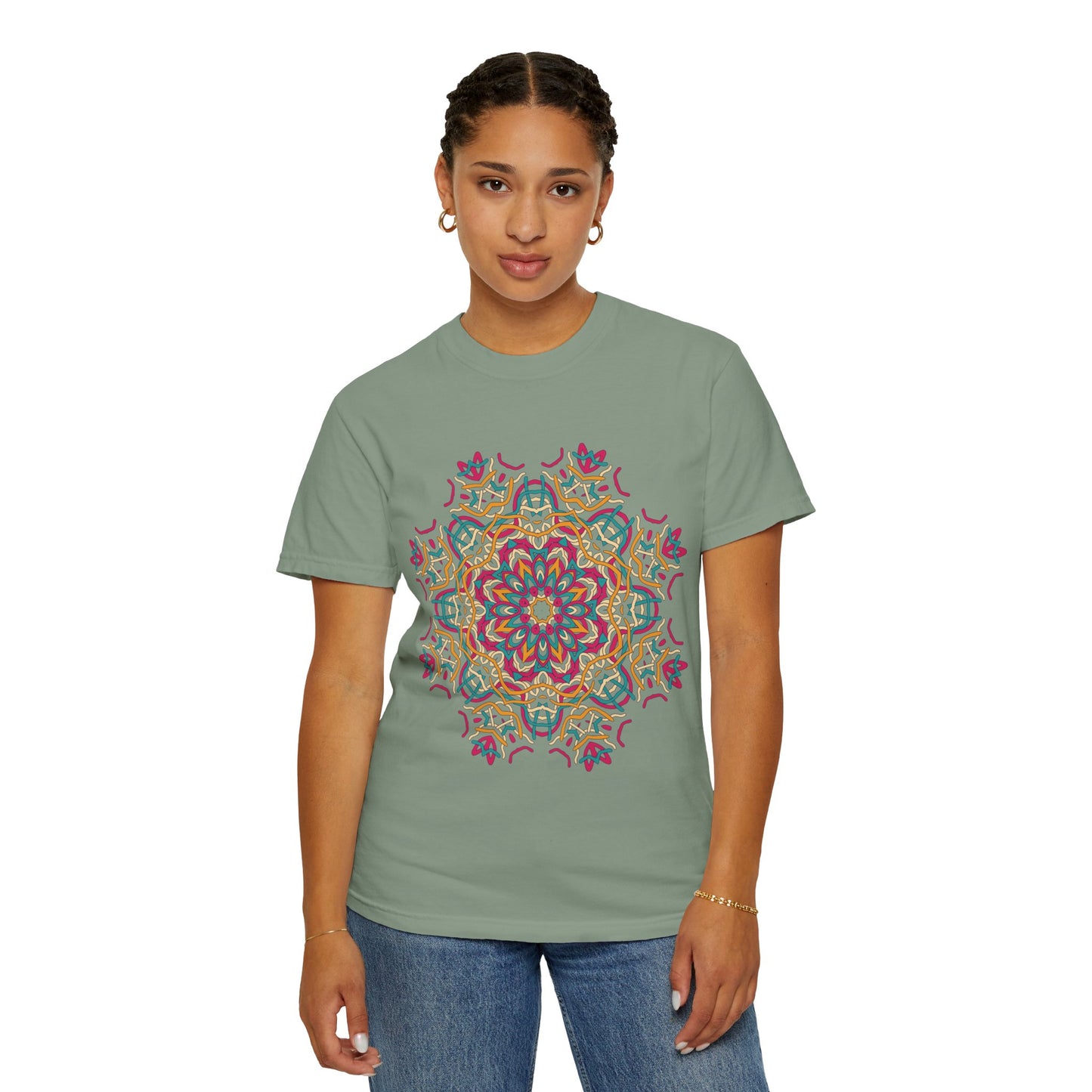 Unisex T-shirt with abstract print