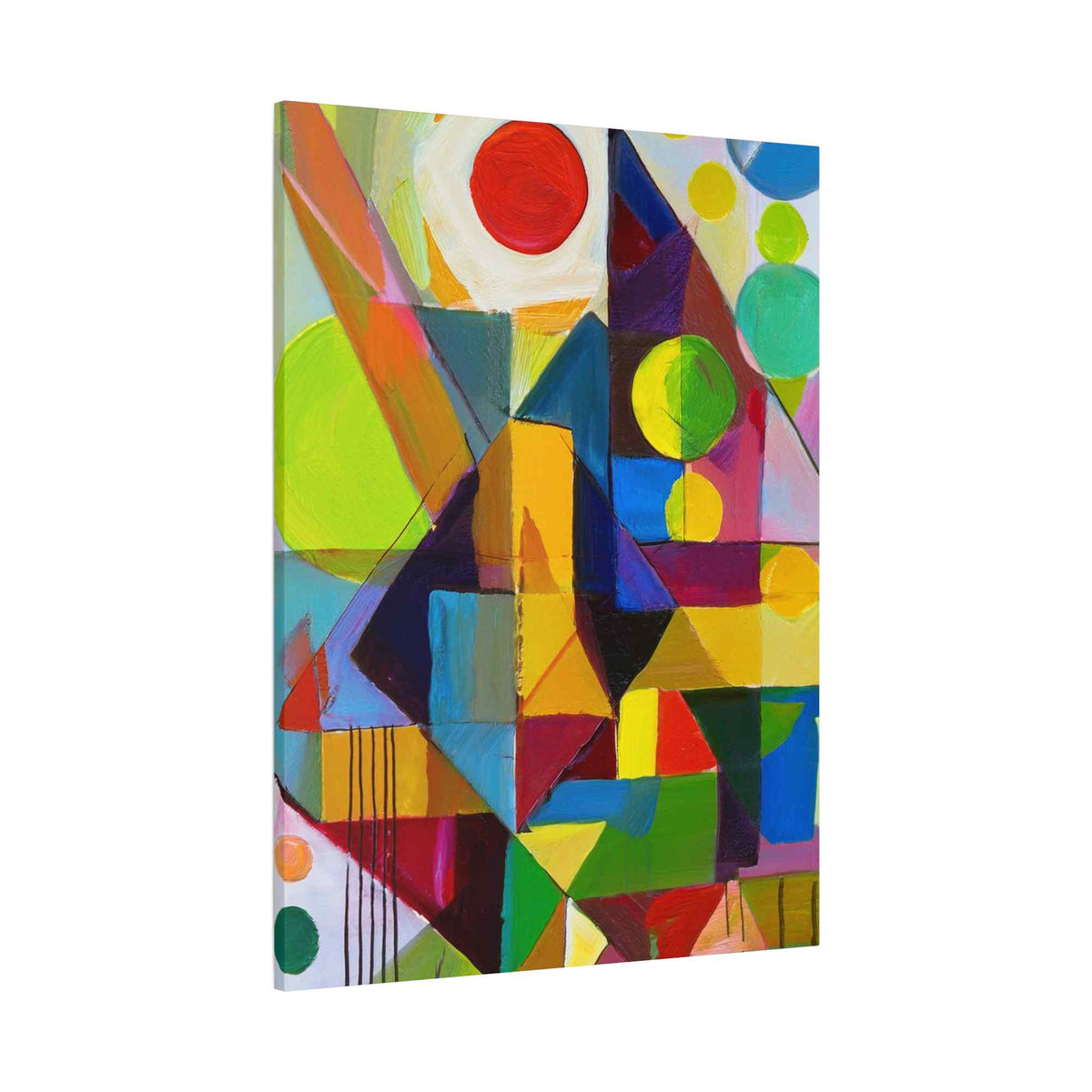 Abstract Painting Print Canvas 20x24,20x30,24x30, 24x32,24x36,30x40, 32x48,36x48,40x60 Pine-Wood Inner Frame ABS-6
