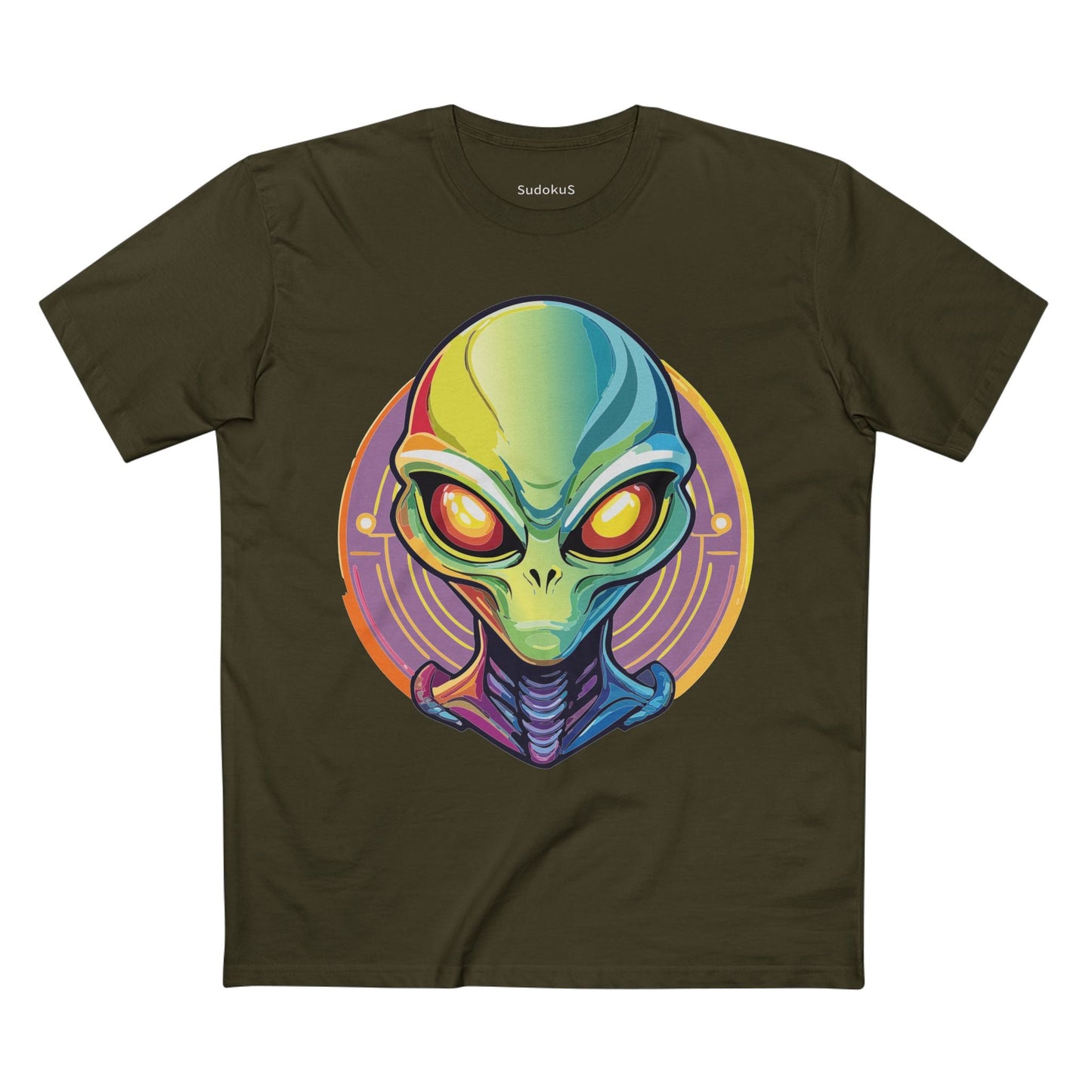Aliens Graphic Unisex 100 Cotton Staple Tee 8