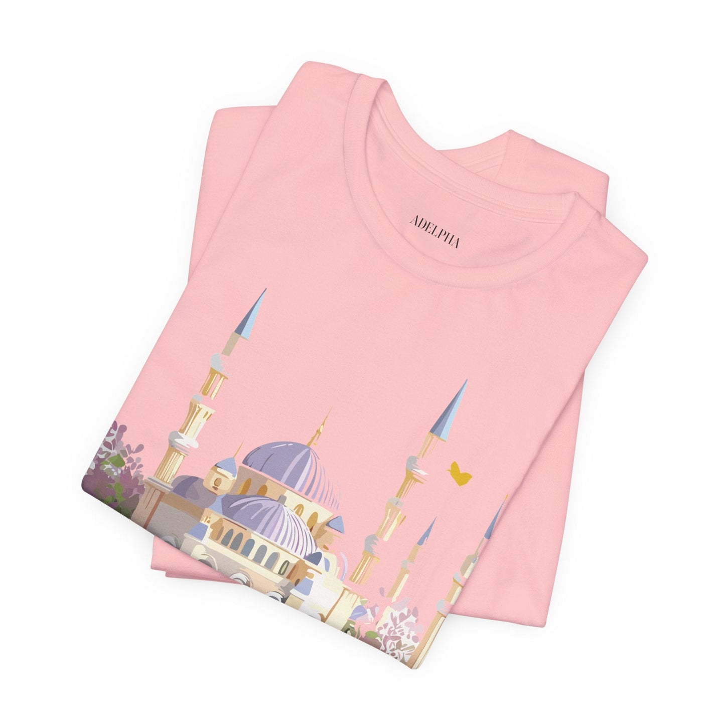 Adelpha Istanbul Graphic T Shirt Unisex Short Sleeve Art Design Tee For Everyday Wear