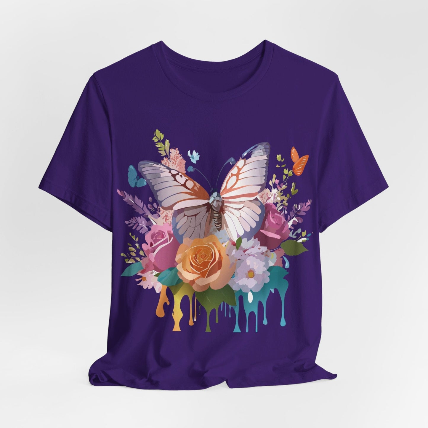 Adelpha Butterfly Graphic Tee Art Design Vintage Unisex Short Sleeve Shirt