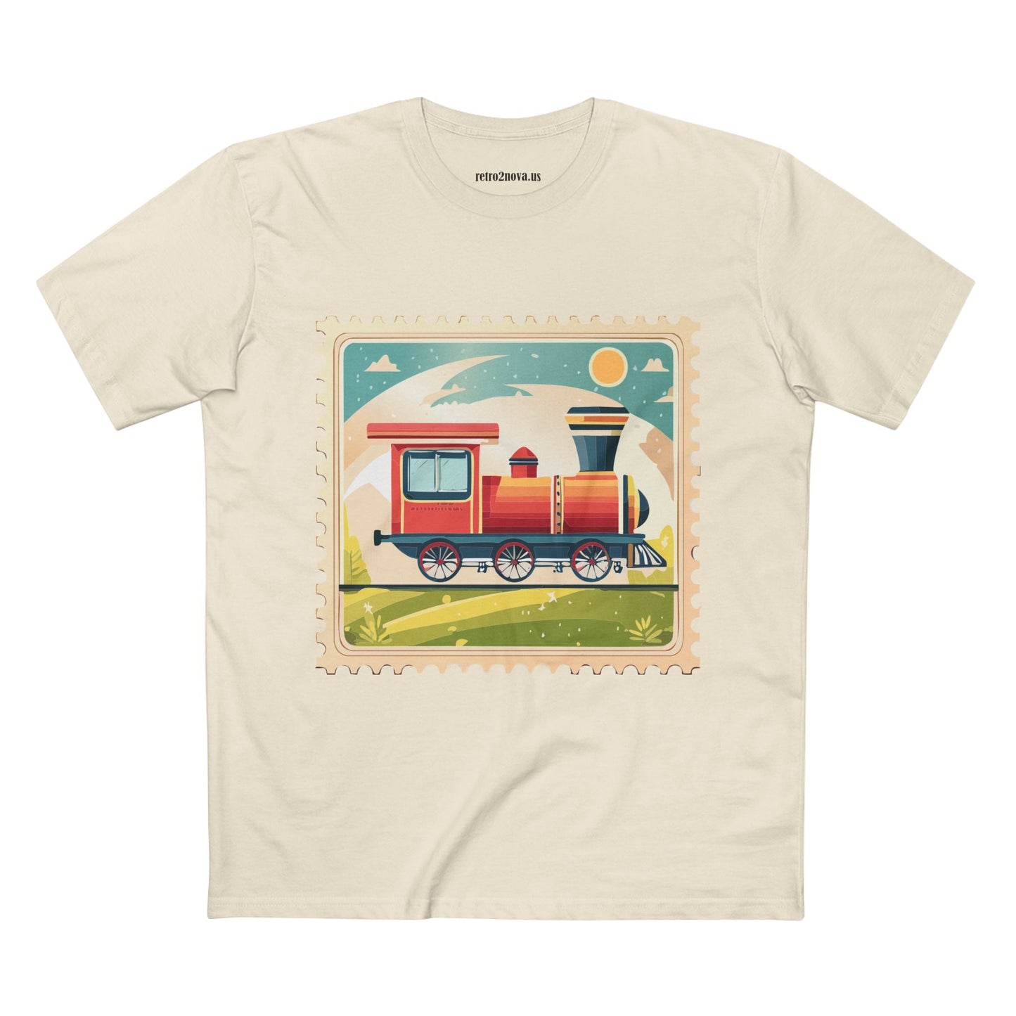 Stamp Shirt Postage Stamp Tee PS 37 Unisex Premium Cotton With Original Art Design Retro2Nova Shirt