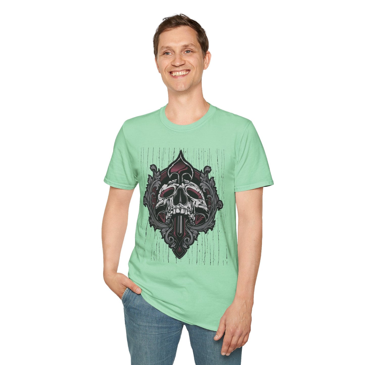 Art Design Shirt Unisex Graphic Tee 100 Percent Cotton Softstyle Premium Quality Gildan 64000