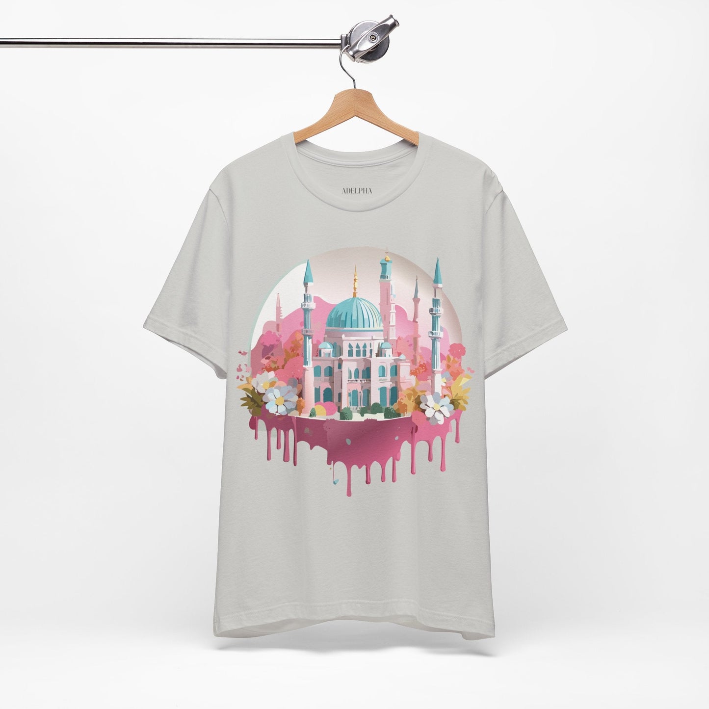 Istanbul Tourist Shirt Unisex Short Sleeve Graphic Tee Vintage Inspired Art Adelpha