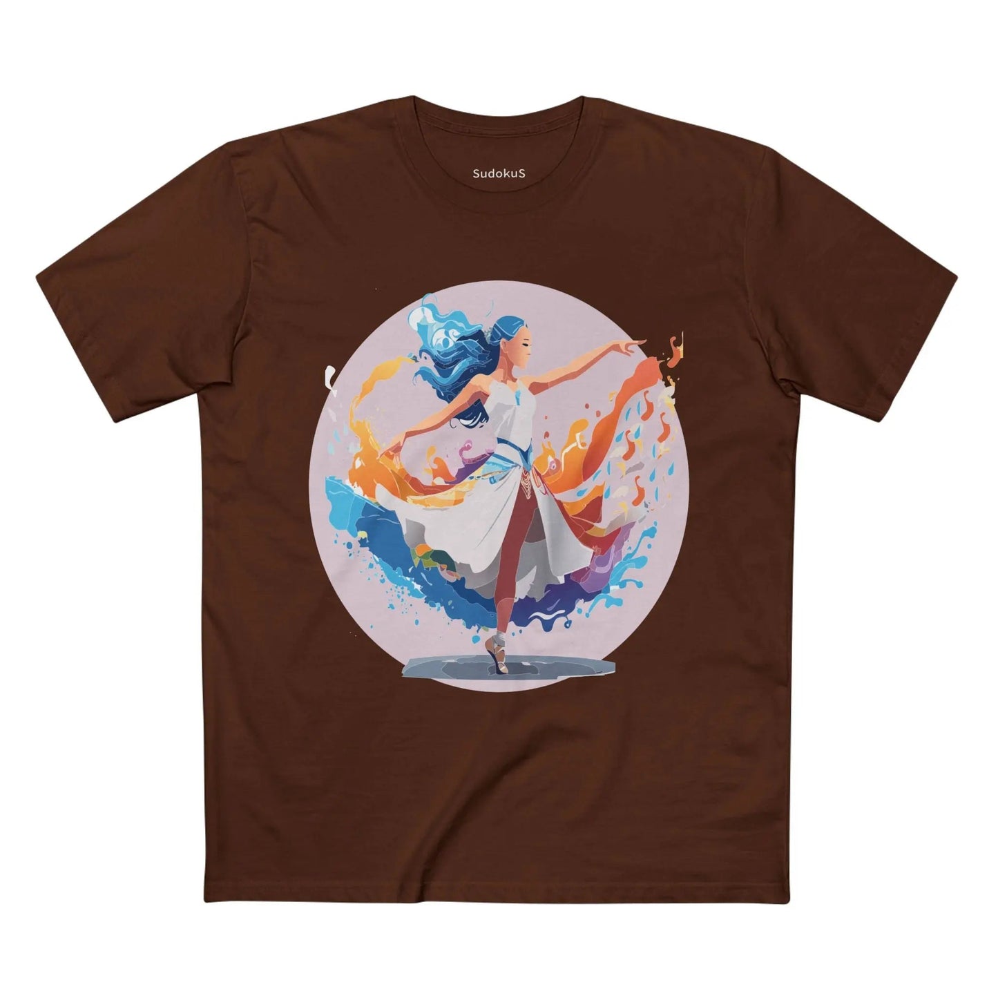 Dancer Graphic Unisex 100 Cotton Staple Tee 11