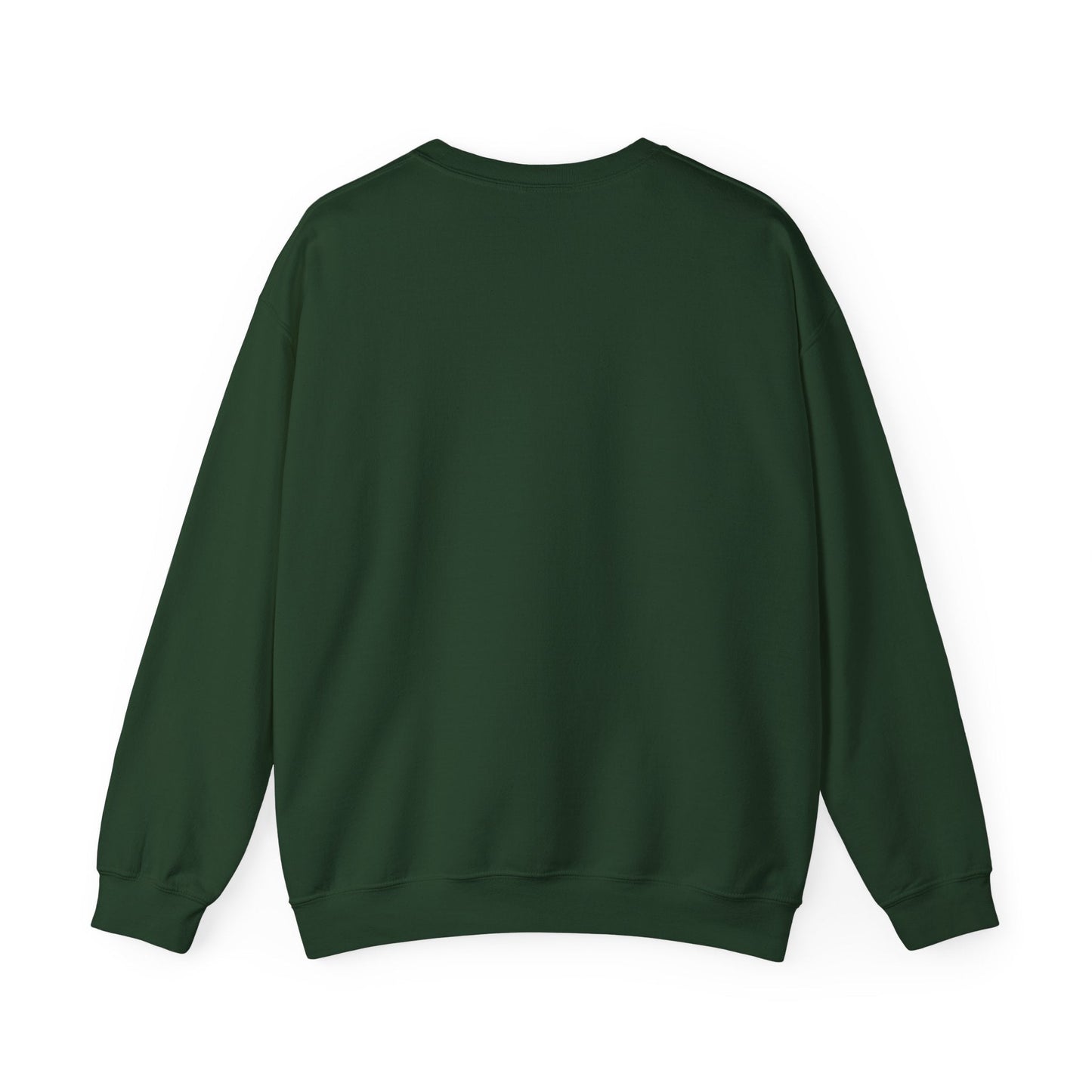 Cat Sweatshirt With Heart Print Valentines Day Unisex 50 50 Cotton Poly Crewneck