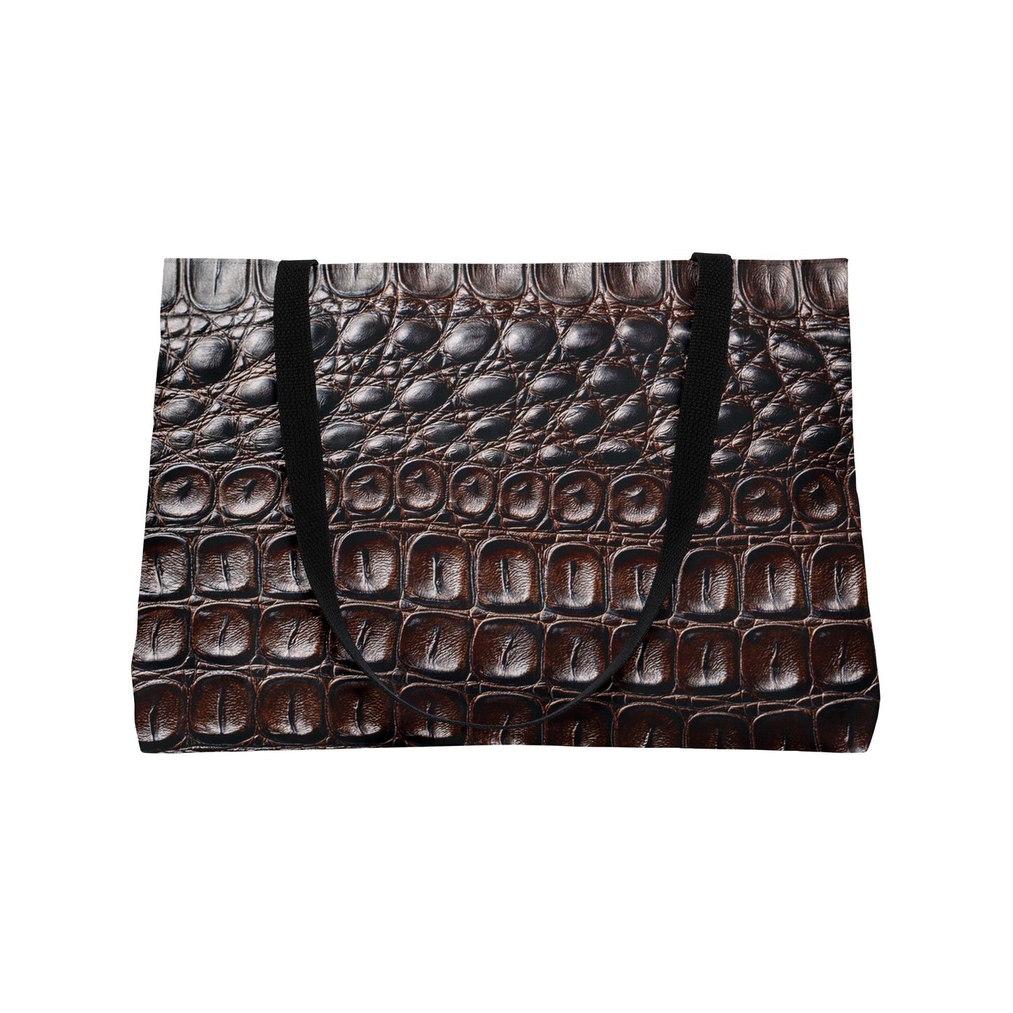 Leather Print Big Bag High-Quality 100% Spun Poly 24x13 Canvas Art Bag L-17