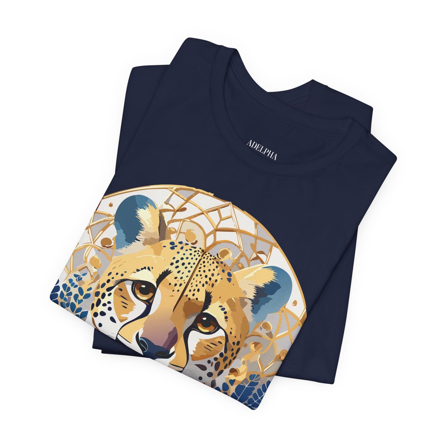 Medallion Shirt Unisex Graphic Tee With Vintage Inspired Adelpha Artwork Short Sleeve Jersey