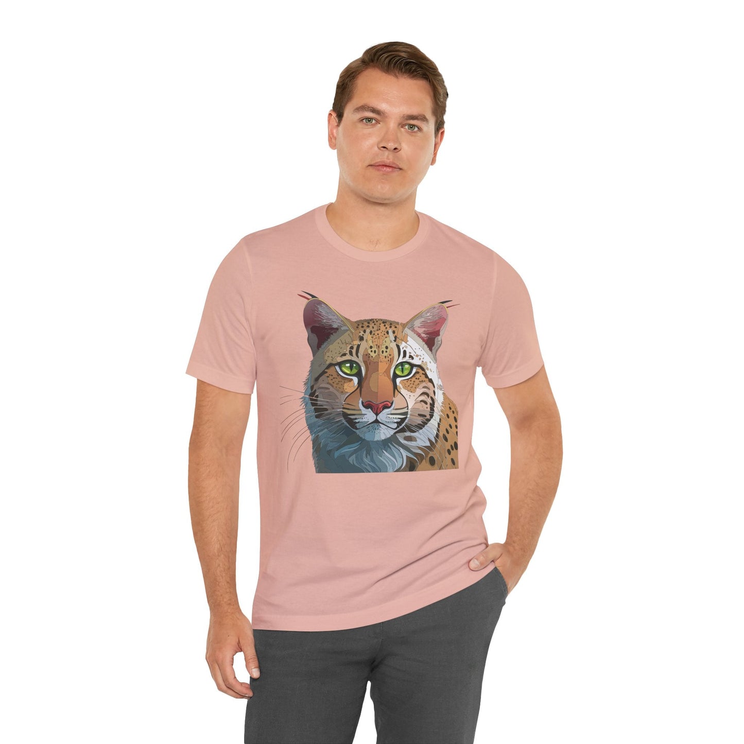 Unisex Animal Shirt With Animals Art Design Tee Wild Animals Shirt For Men Women