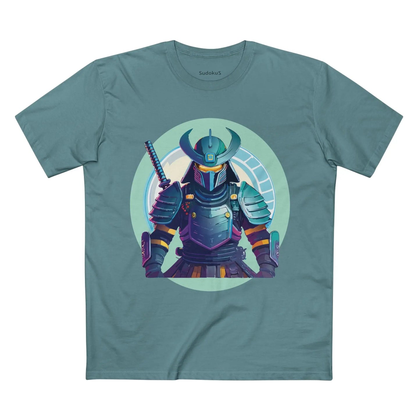 Samurai Graphic Unisex 100 Cotton Staple Tee 14