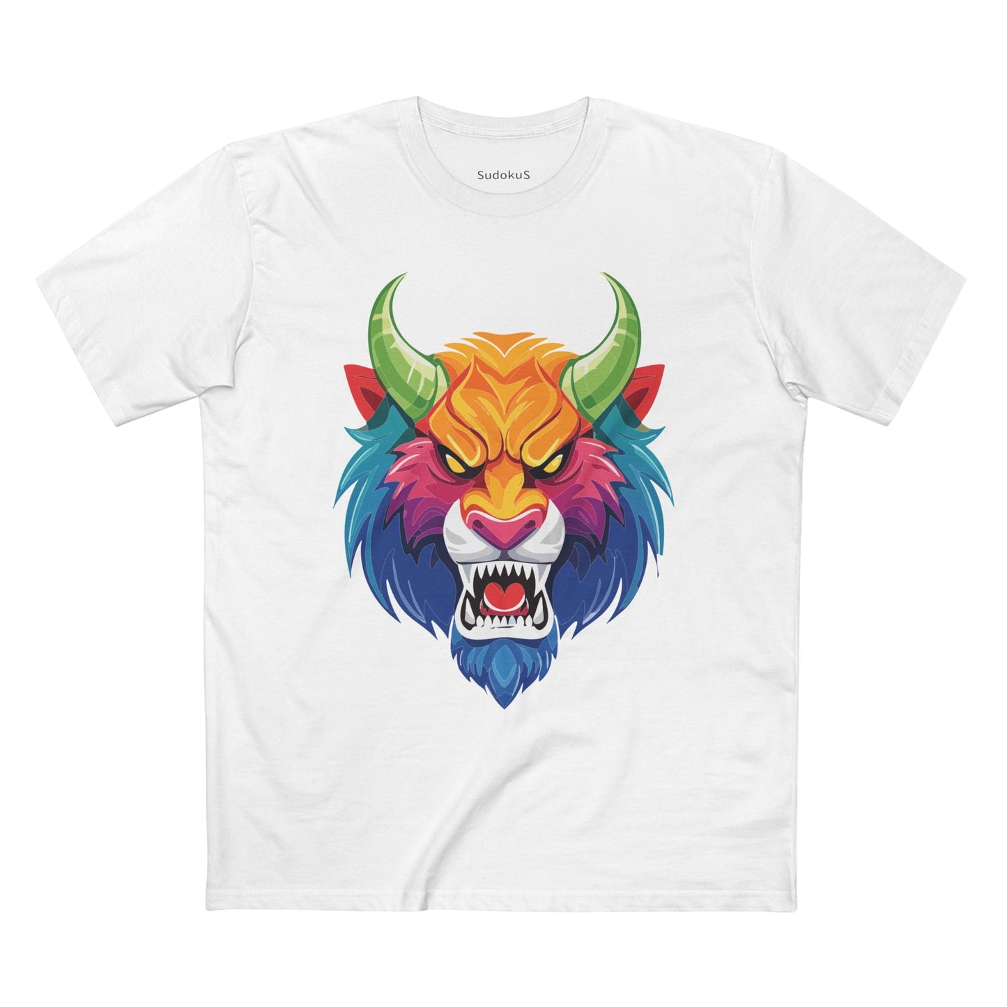 Cartoon Monsters Graphic Unisex 100 Cotton Staple Tee 22