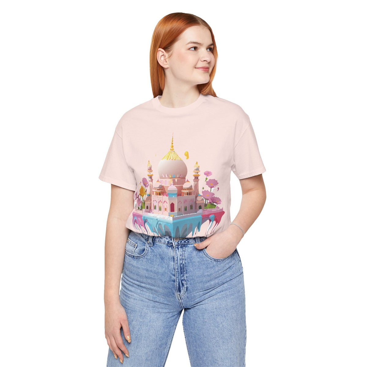 Graphic Unisex Cotton Bella+Canvas Tee Shirt with Bukhara
