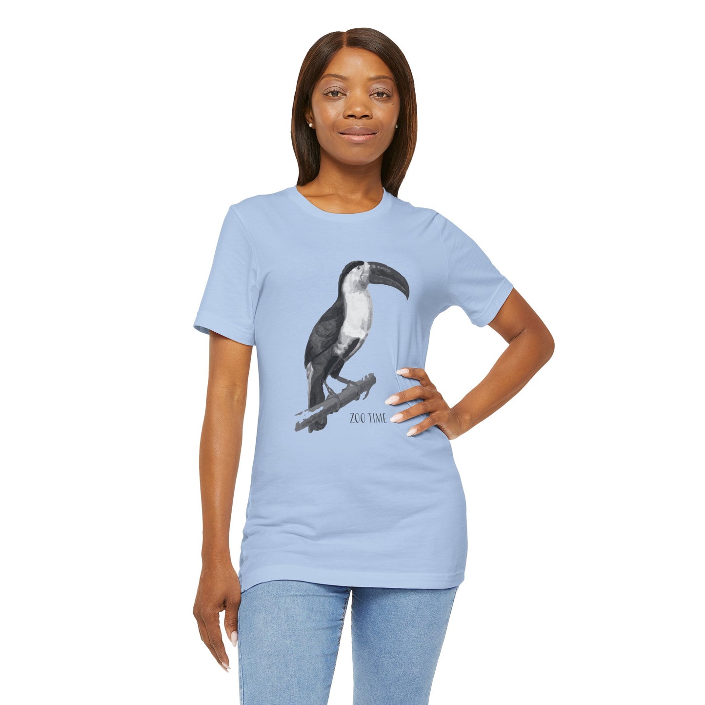 Unisex Tee Shirt with animals Print