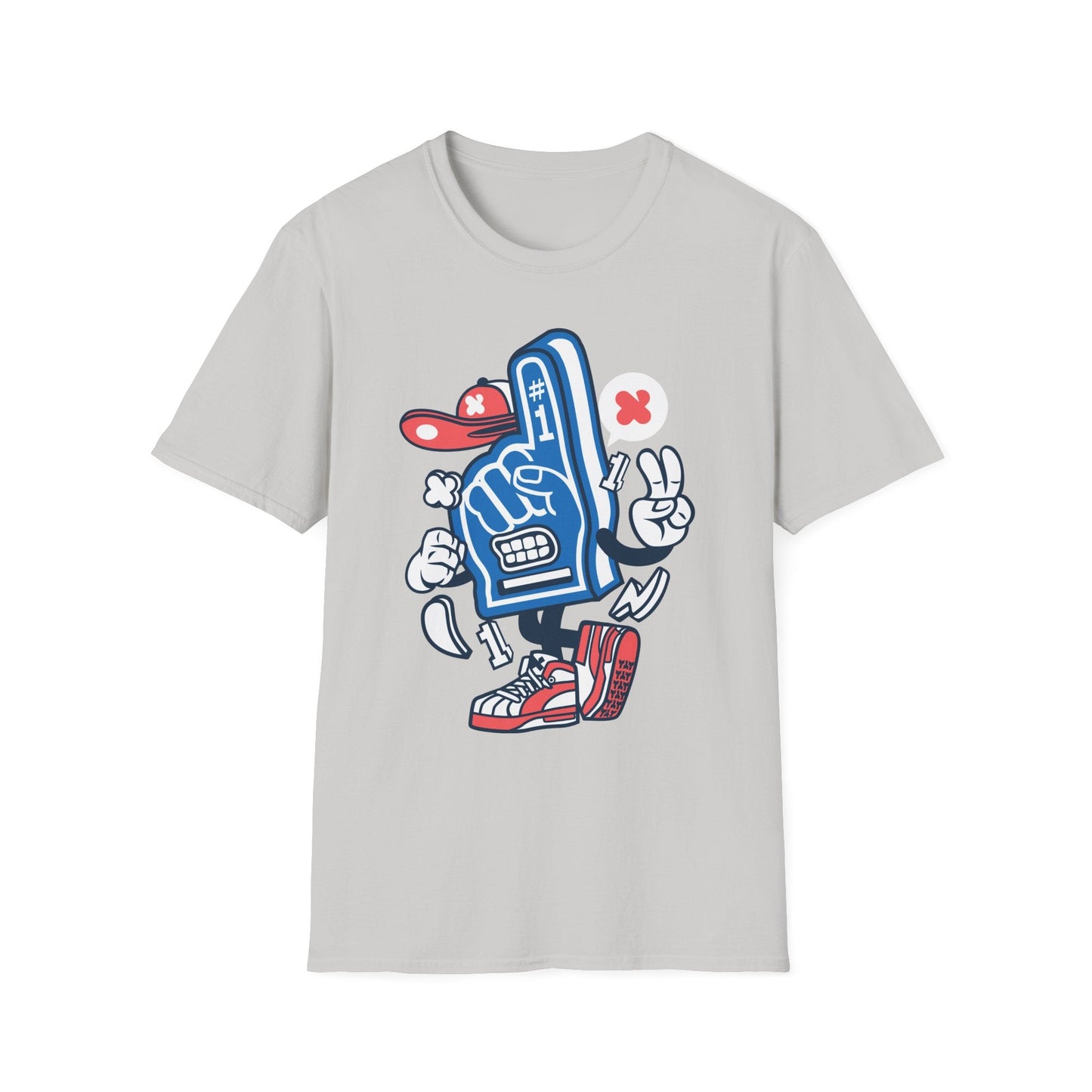 Cartoon T Shirt Animation Tee Unisex Funny Tee Gildan Softstyle 64000 100 Percent Ring Spun Cotton