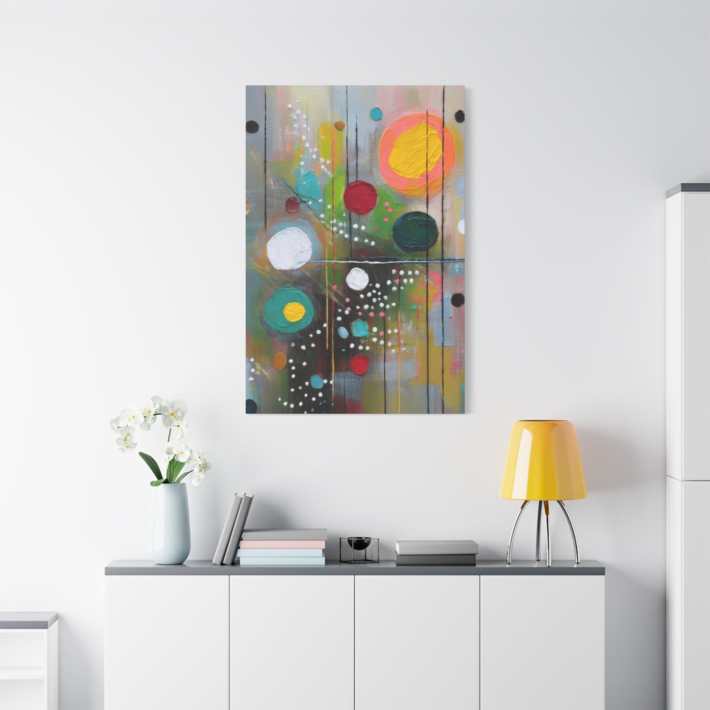 Abstract Oil Painting Print Canvas 20x24,20x30,24x30 24x32,24x36,30x40 32x48,36x48,40x60 Pine-Wood Inner Frame ABS-117