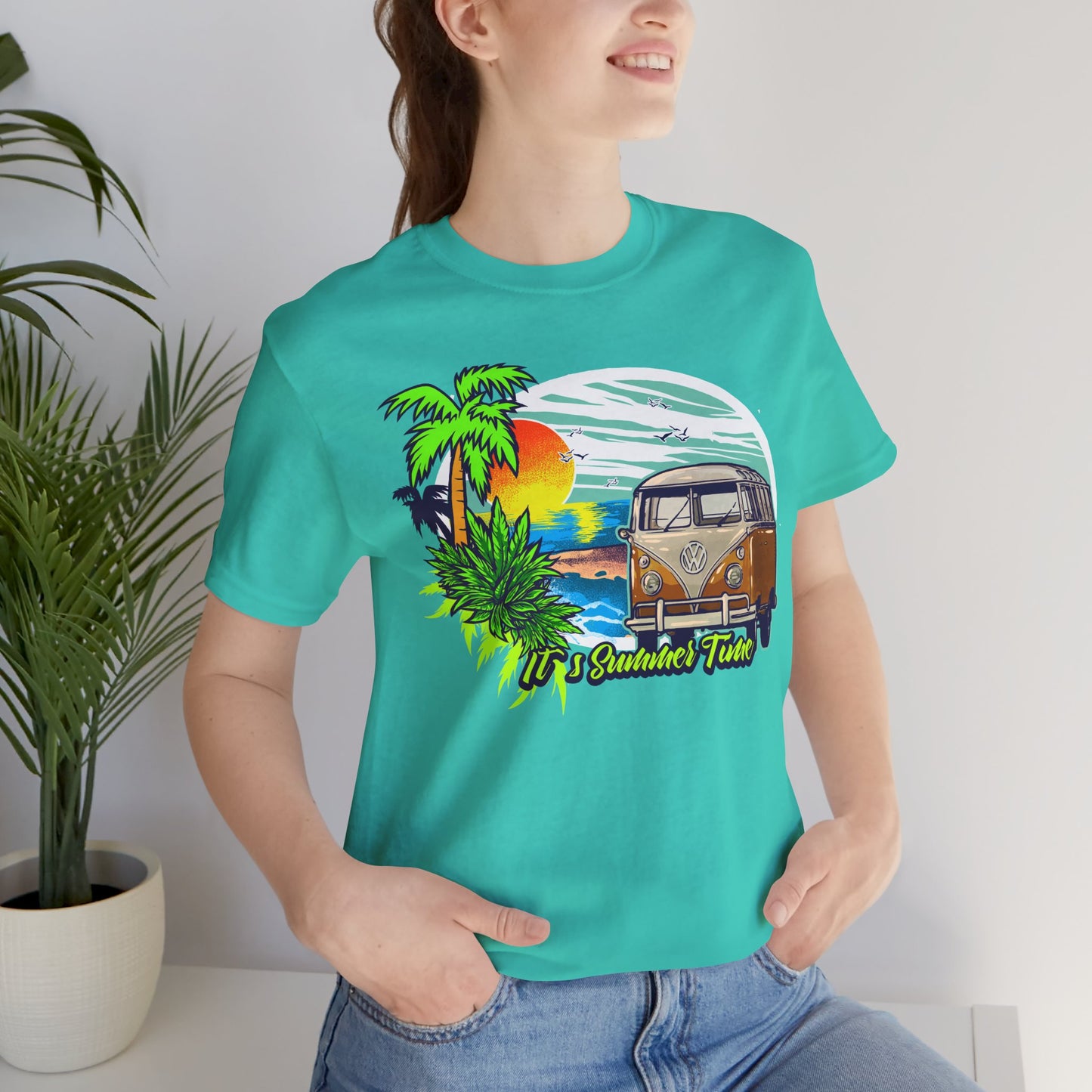 Old Bus Retro Poster Graphic Design Tee, Old Bus Shirt, Vintage Tees, Art Design T-Shirt, Graphic Tee, Retro Art Shirts