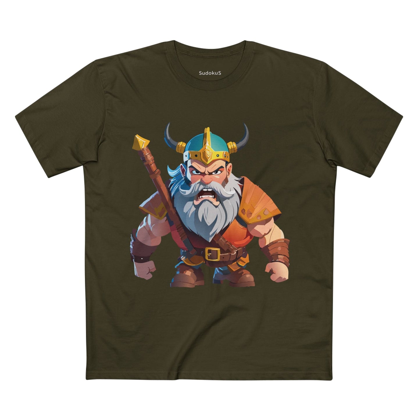 Viking Graphic Unisex 100 Cotton Staple Tee 20