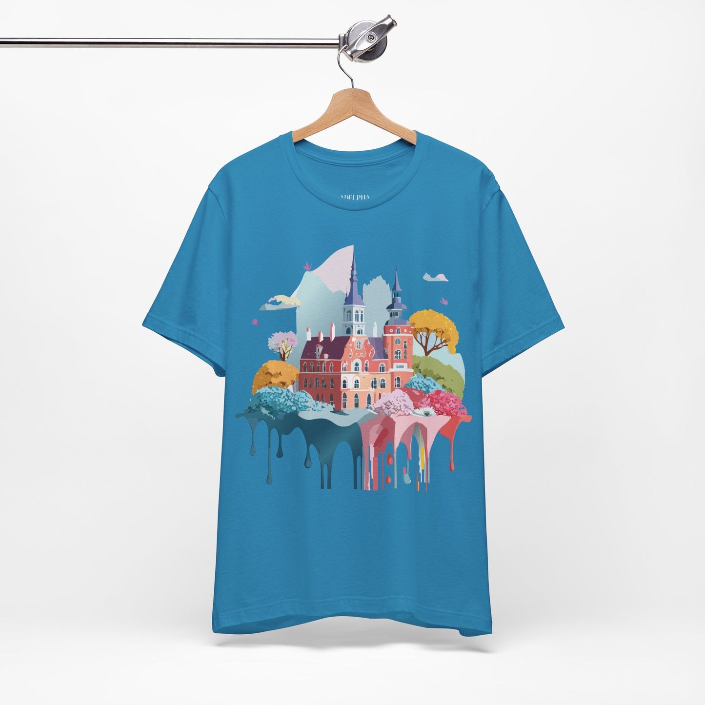 Germany Tourist Shirt Graphic Tee Unisex Vintage Inspired Design Adelpha Short Sleeve