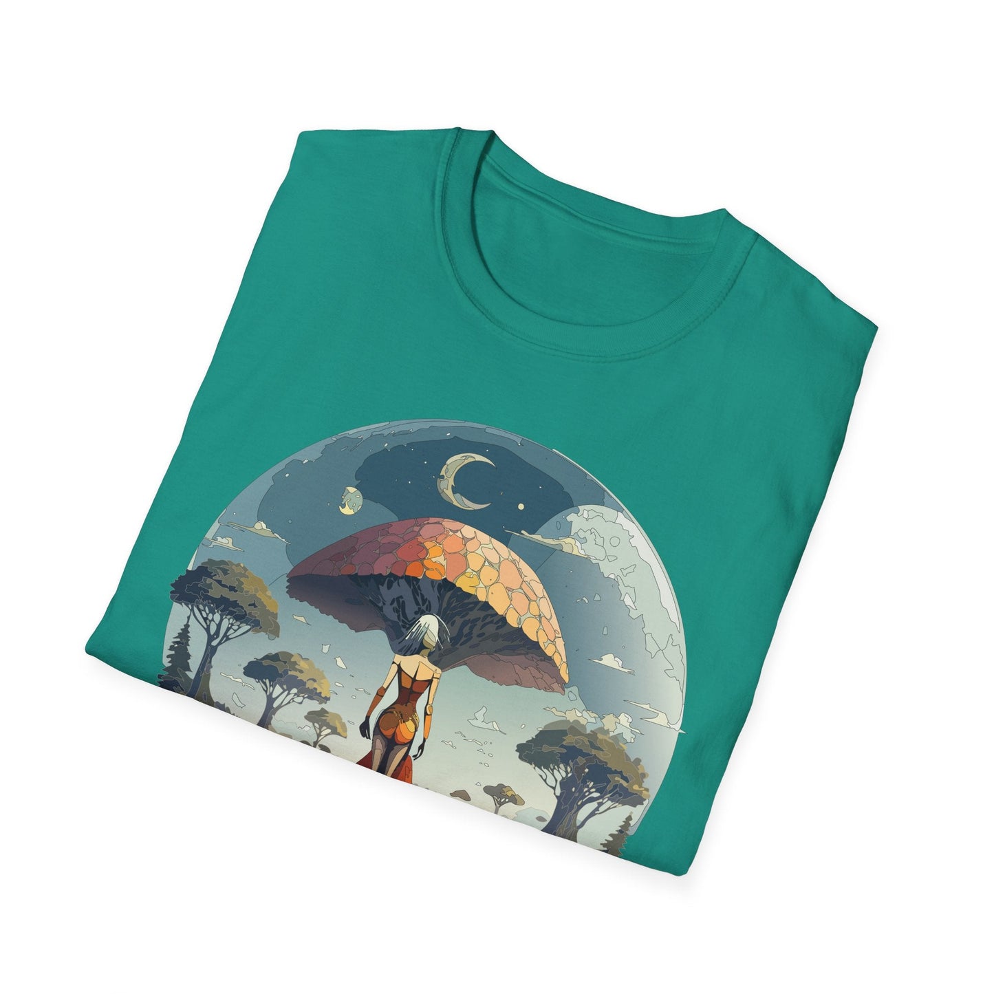 Womens Graphic T Shirts Art Design Shirt Softstyle Casual Tee 64000 Gildan Ring Spun Cotton