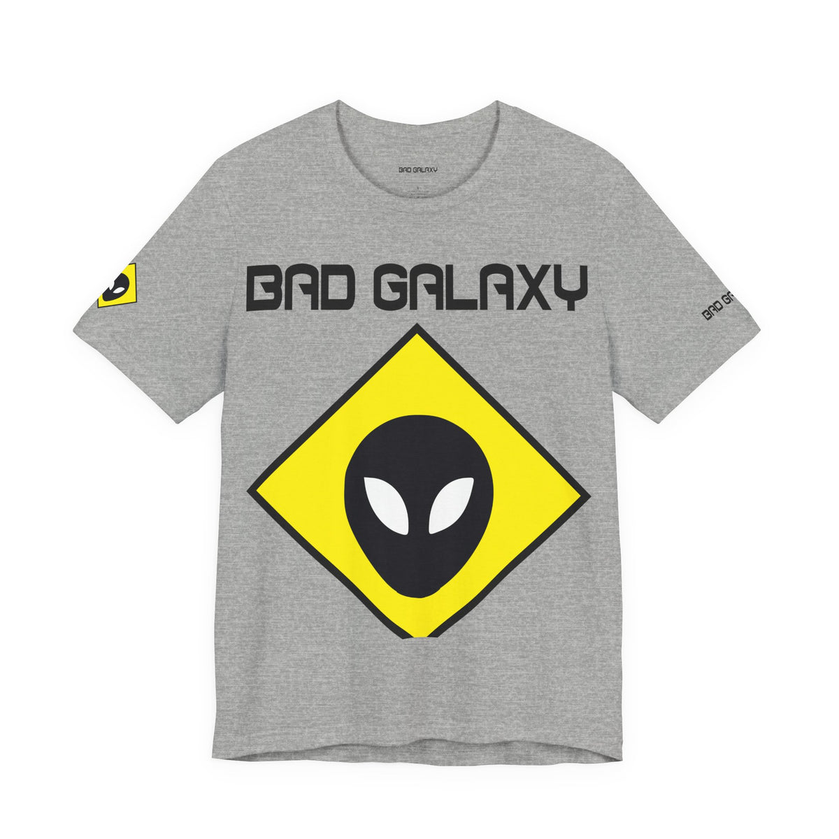 Alien Graphic Unisex Cotton Bella+Canvas Tee with Art Design b58