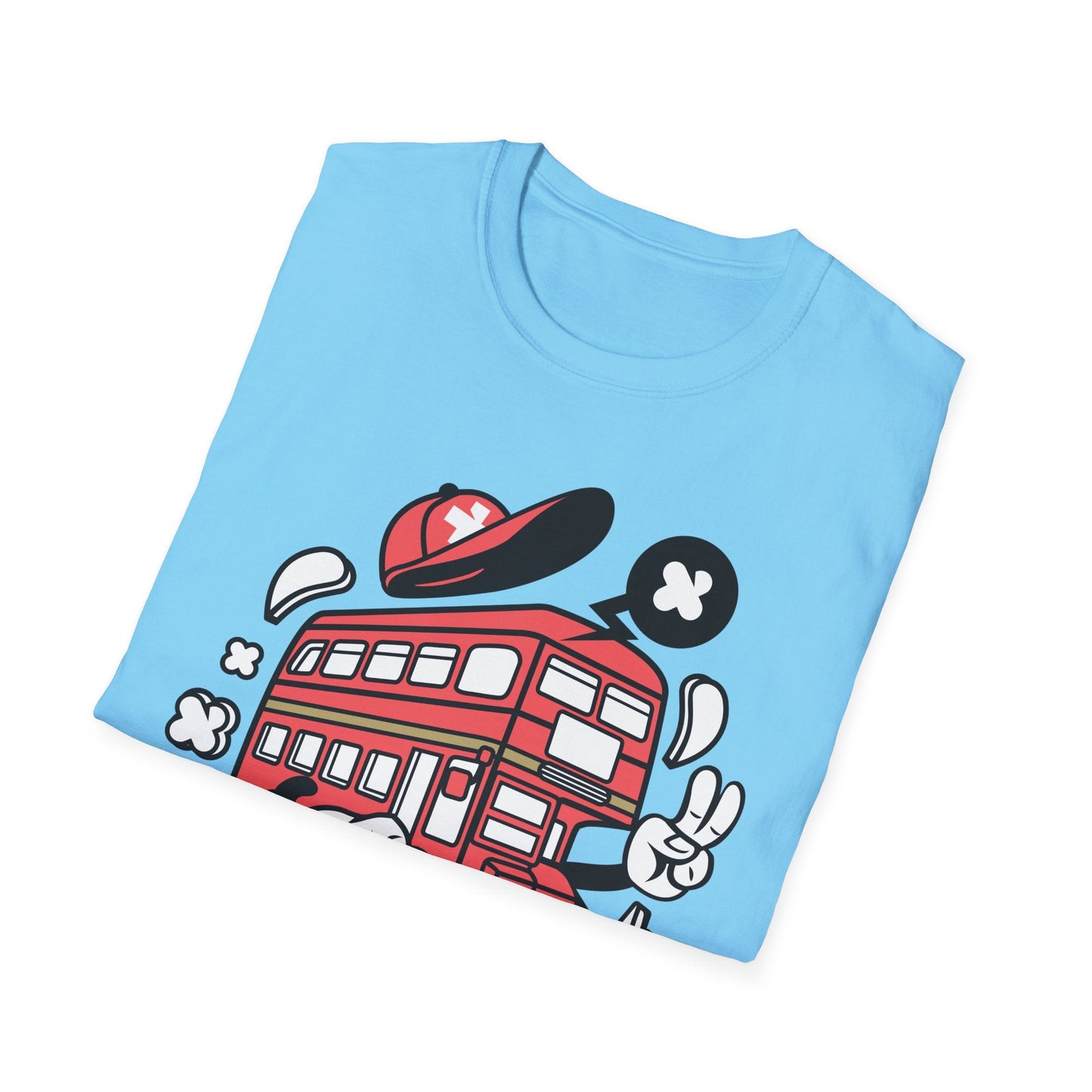Cartoon Animation T Shirt Funny Tee Unisex Gildan Softstyle 64000 100 Percent Ring Spun Cotton