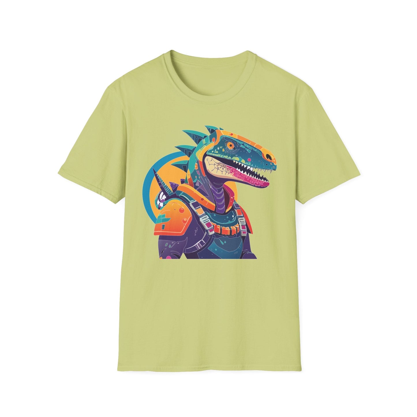 Alien Graphic Unisex Cotton Softstyle UFO Artwork Tee 6
