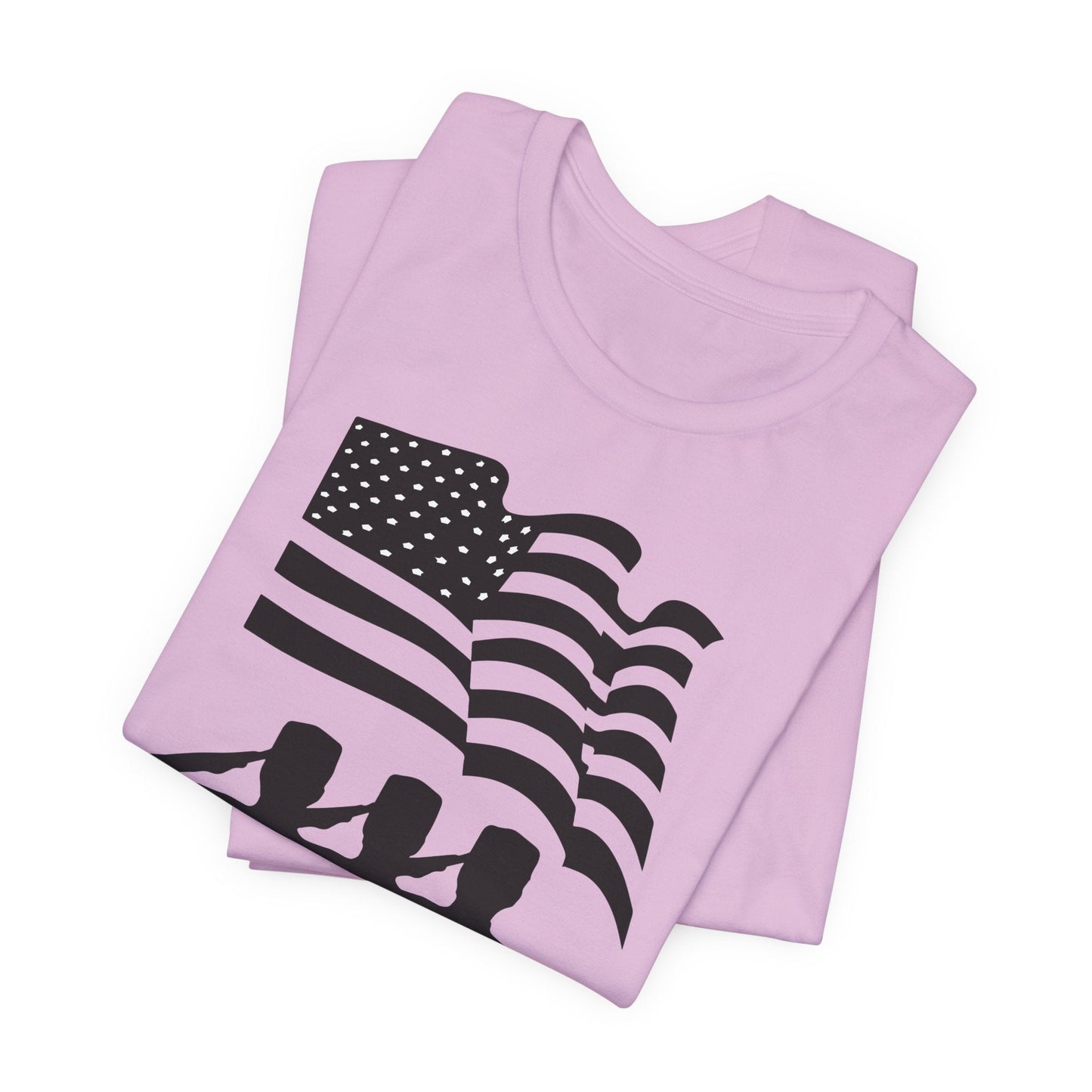 Army Veteran Patriotic Graphic Design Unisex Cotton T-Shirt v51