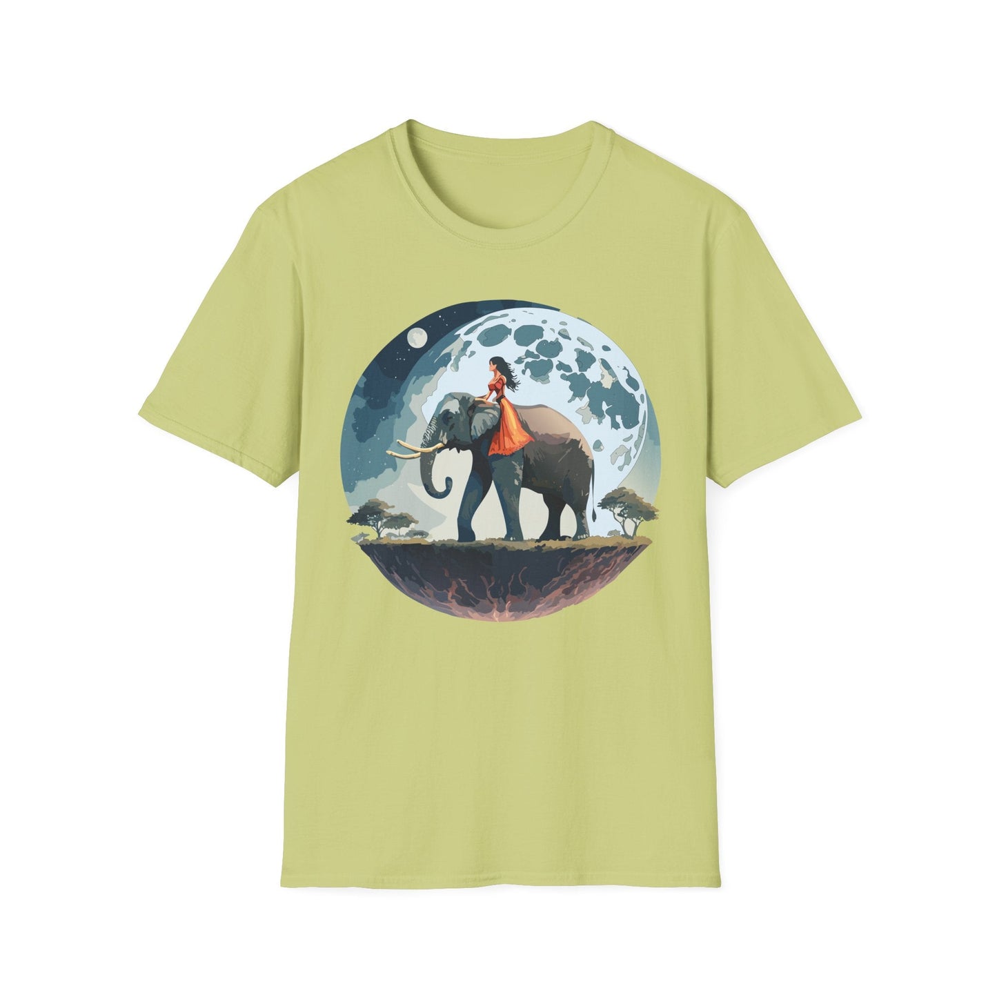 Womens Graphic T Shirt Art Design Tee SoftStyle Gildan 64000 100 Percent Ring Spun Cotton Comfort