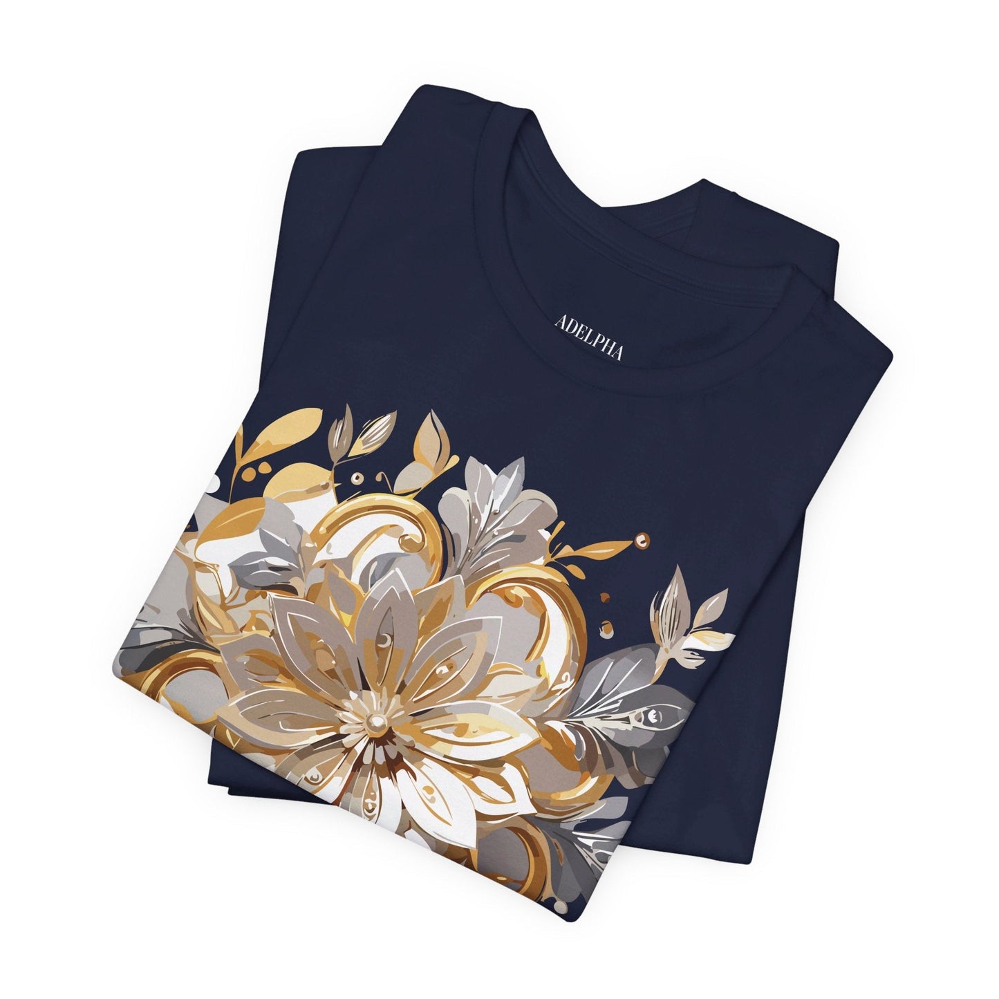 Adelpha Vintage Inspired Graphic Tee Unisex Jersey Short Sleeve Art Shirt Premium Comfort