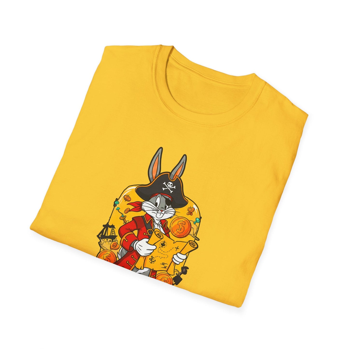 Bugs Bunny Shirt Unisex T Shirt Cartoon Design Animation Tee Gildan Softstyle 64000