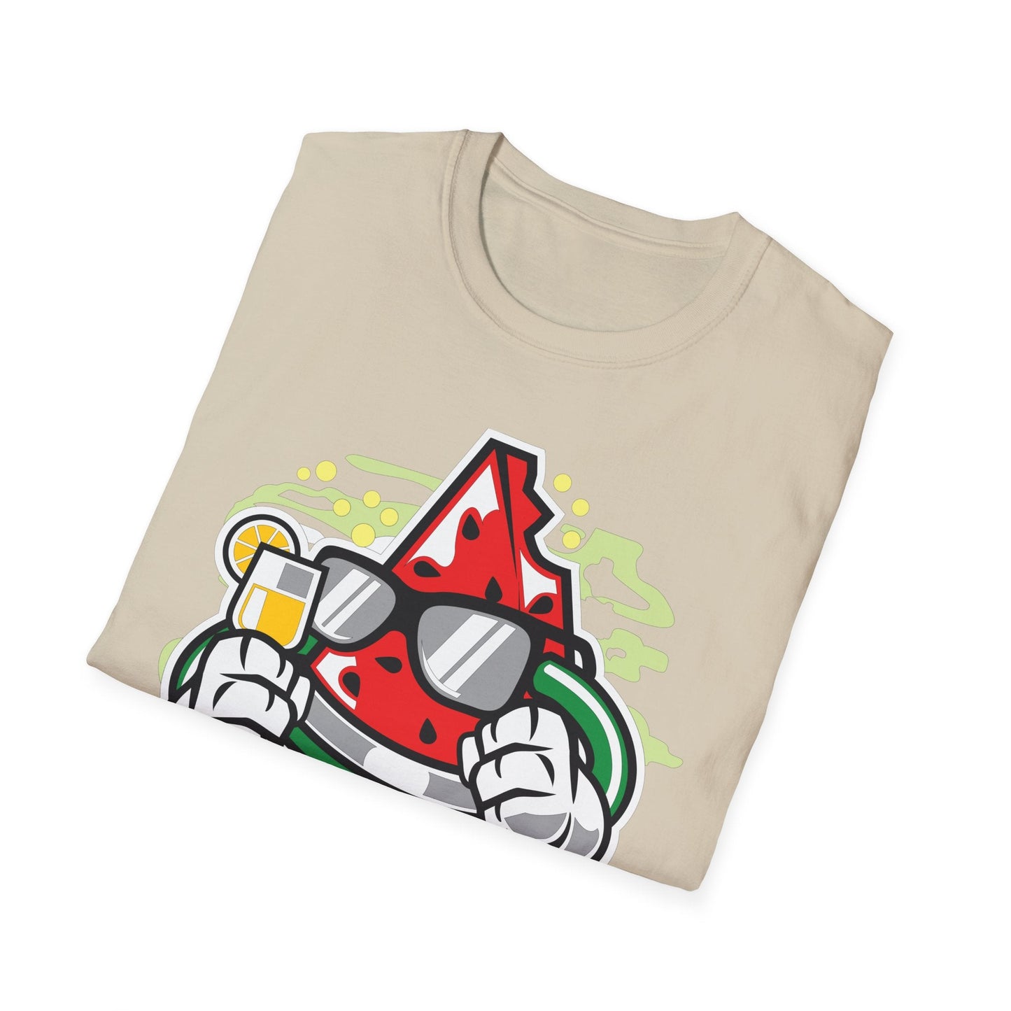 Cartoon T Shirt Animation T Shirt Funny Tee Shirt Unisex Gildan Softstyle 64000 Artwork