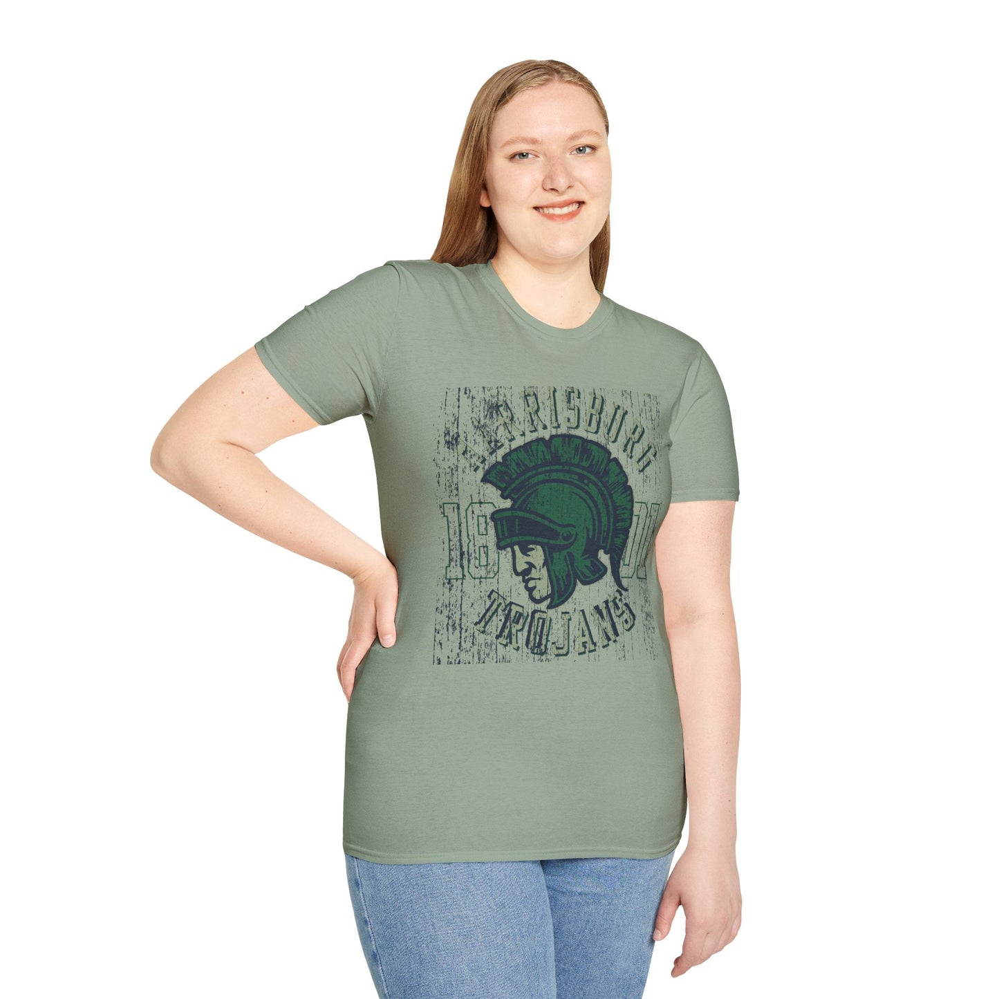 Unisex Gildan Softstyle 64000 Art Design Graphic T Shirt With Artwork Print For Everyday Wear