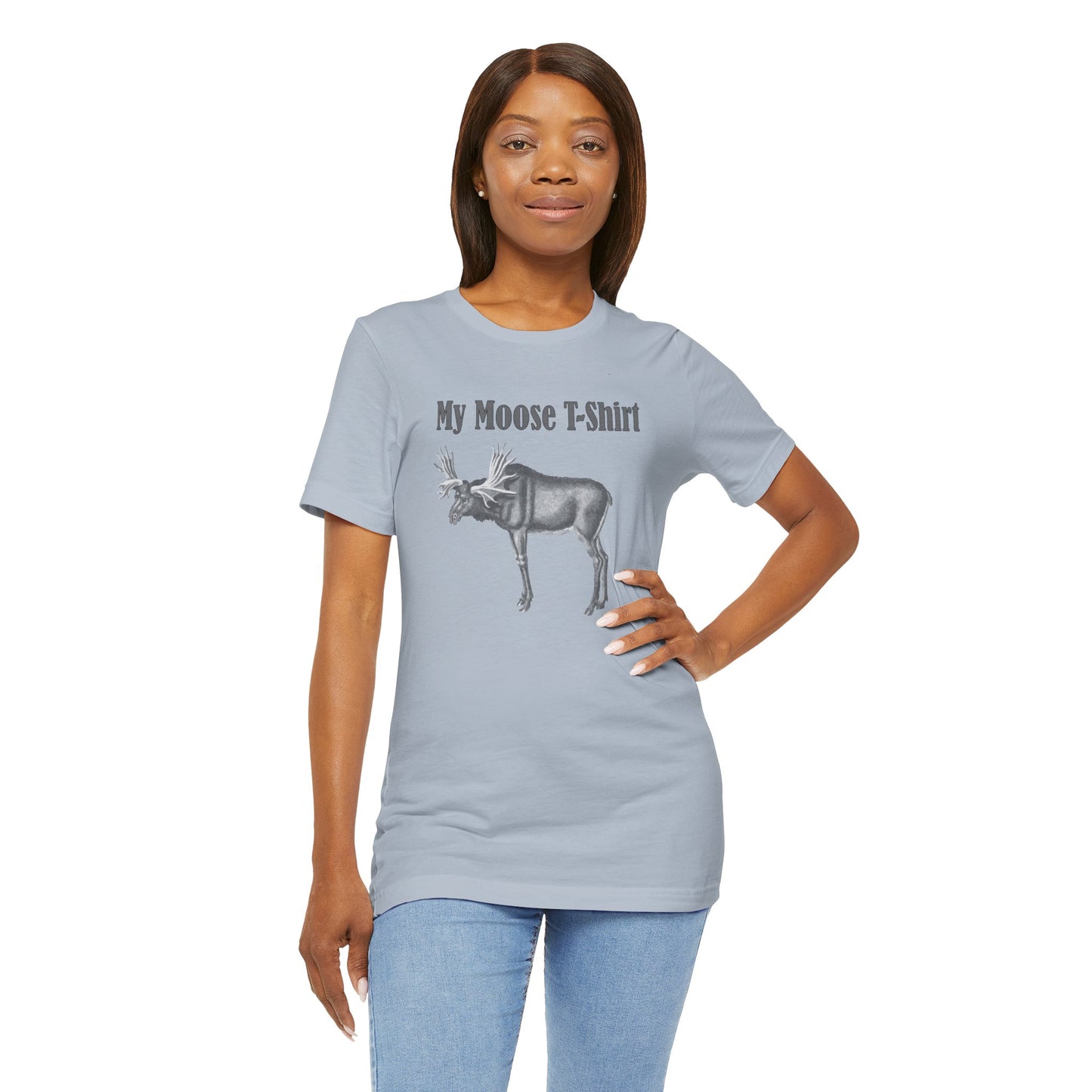 Unisex Cotton Tee Shirt with animals Print