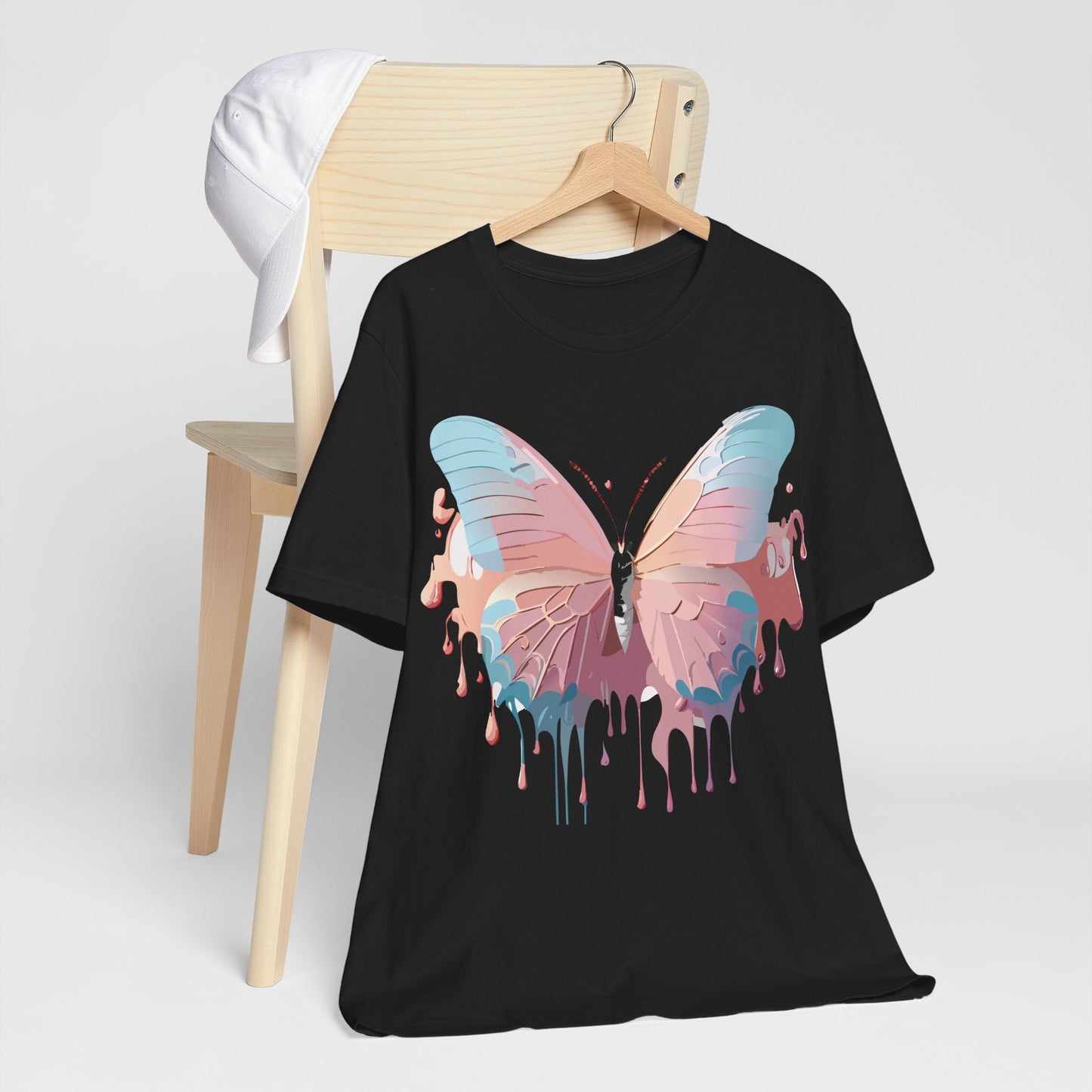 Butterfly Graphic Tee Unisex Adelpha Vintage Inspired Art Design Shirt