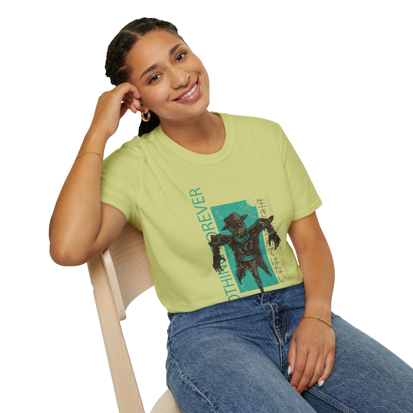 Unisex Art Design Graphic Tee Premium Gildan Softstyle 64000 Short Sleeve Cotton Shirt