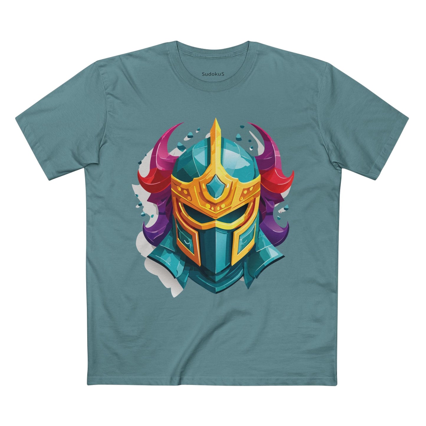 Mask Graphic Unisex 100 Cotton Staple Tee 17