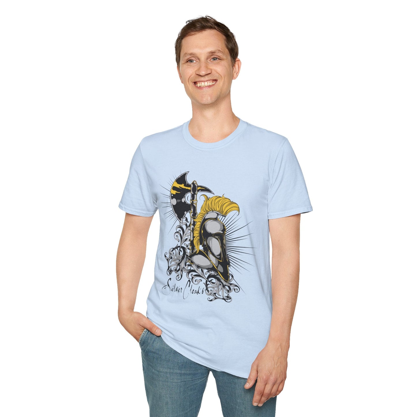 Unisex Art Graphic Shirt 100 Percent Ring Spun Cotton Softstyle Tee For Everyday Comfort And Style