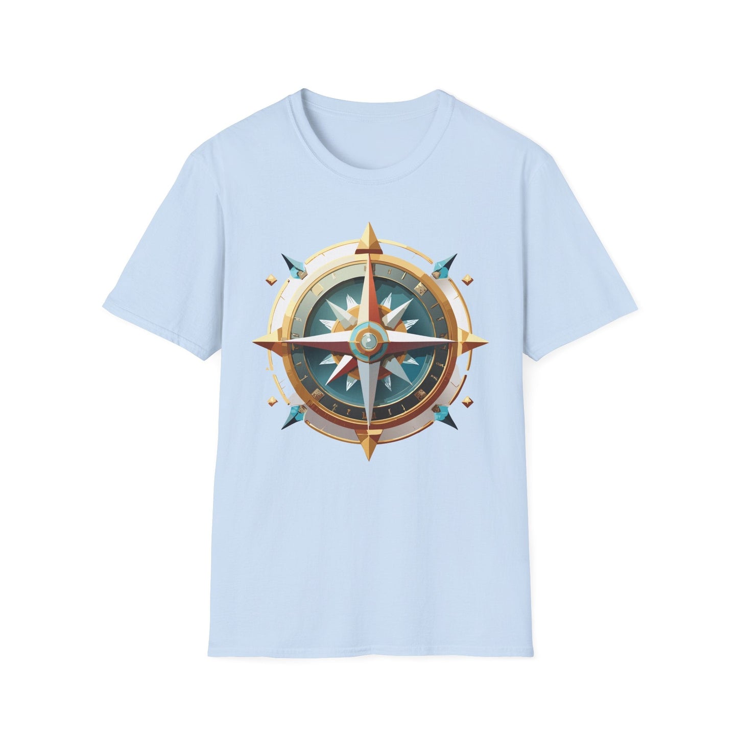Compass Navigator Graphic Tee Unisex 100 Cotton 24