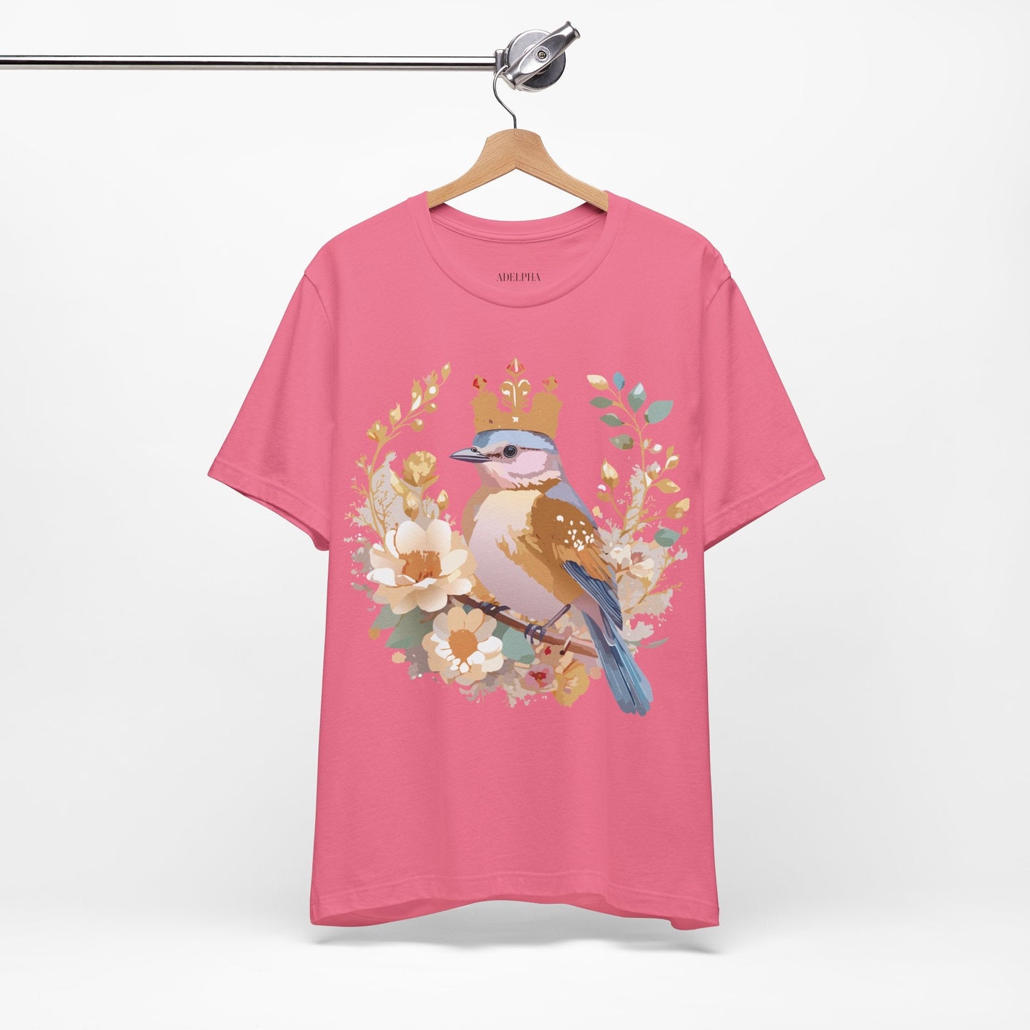 Medallion Graphic Unisex 100 Cotton Vintage Animal Medal Artwork Tee 19